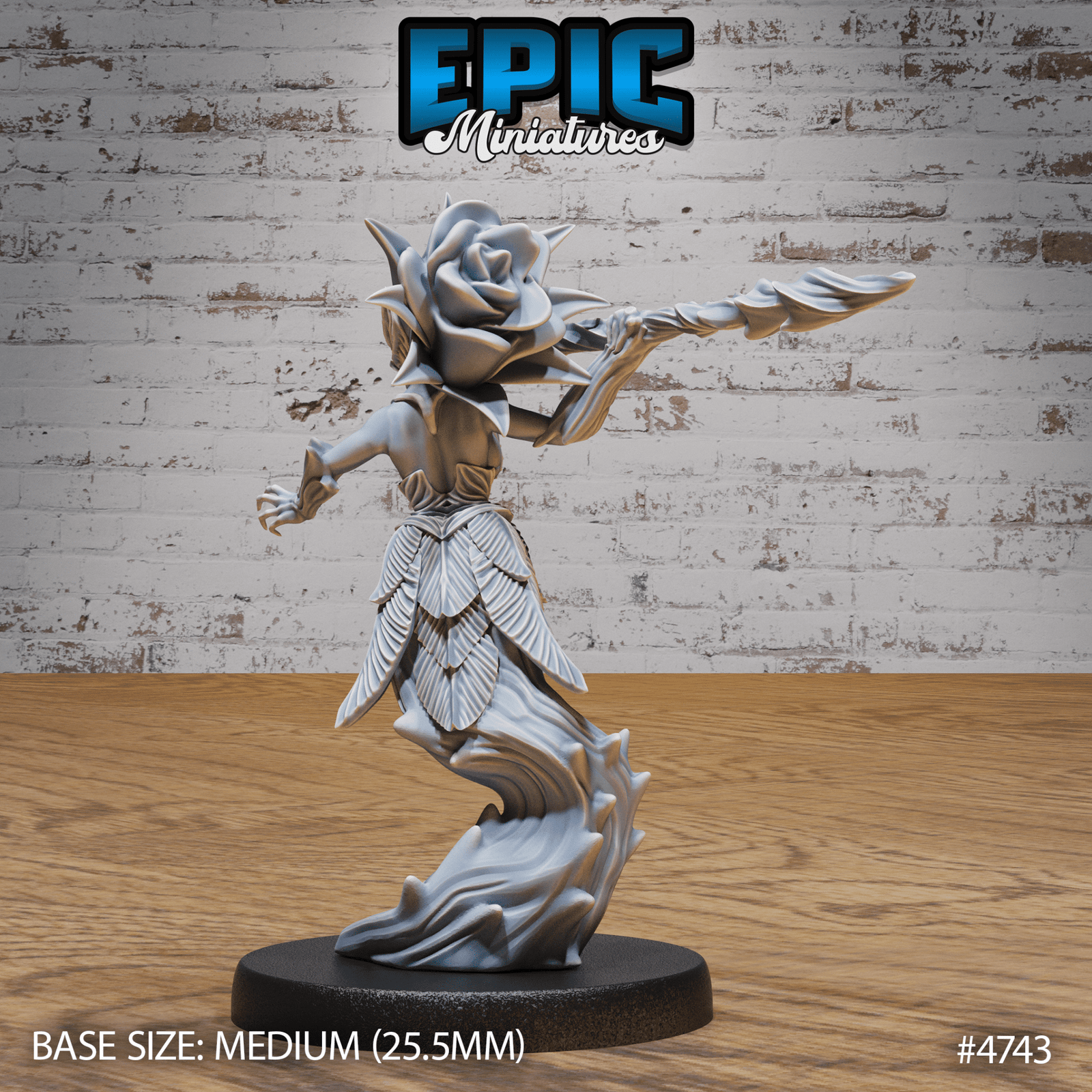 Rose Spirit 4742 - 4744 by Epic Miniatures | 3D Printable D&D Models | Buy Online from The Home Crafters