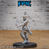 Hunter Girl 4748 - 4750 by Epic Miniatures | 3D Printable D&D Models | Buy Online from The Home Crafters