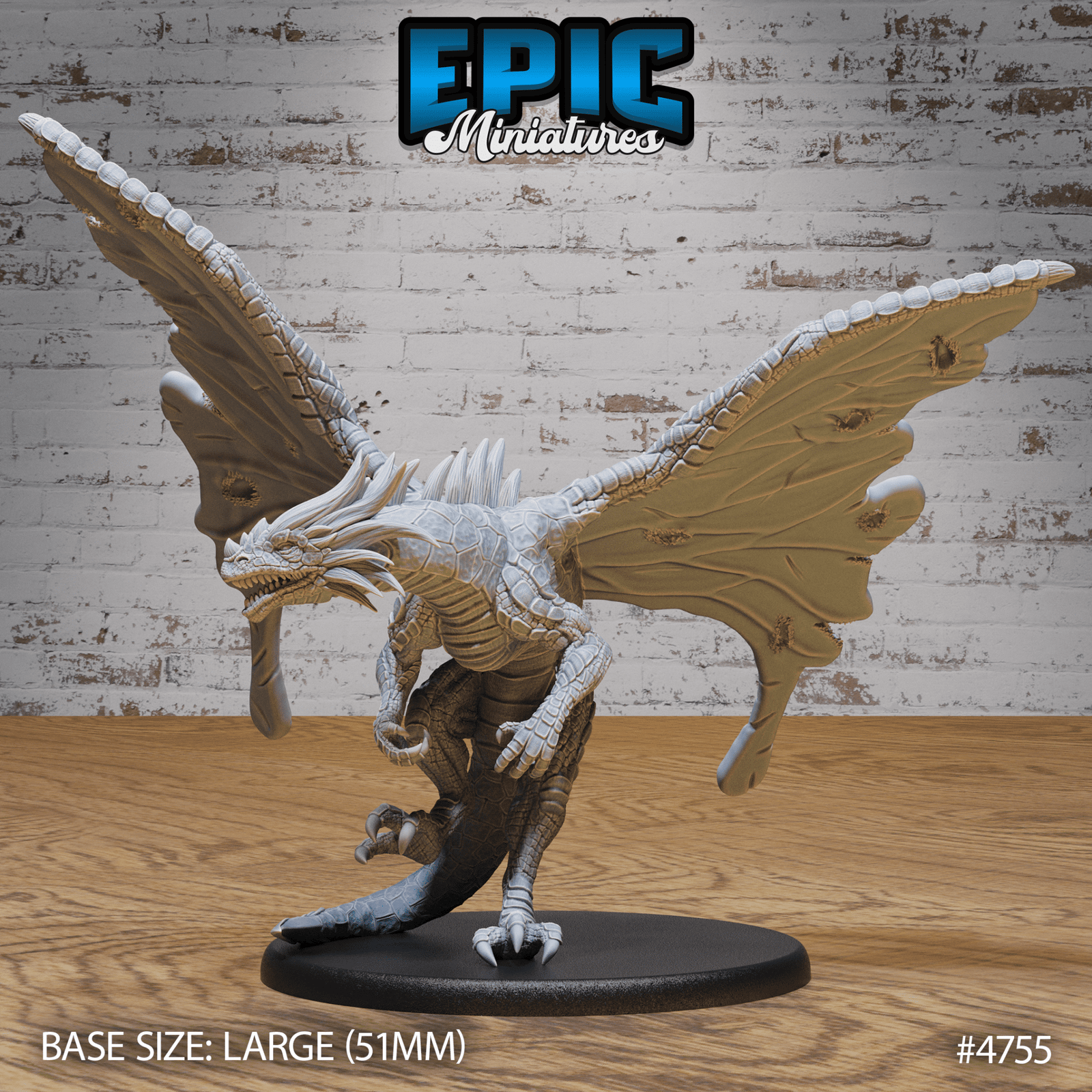 Fairy Dragon Classic 4753 - 4755 by Epic Miniatures | 3D Printable D&D Models | Buy Online from The Home Crafters