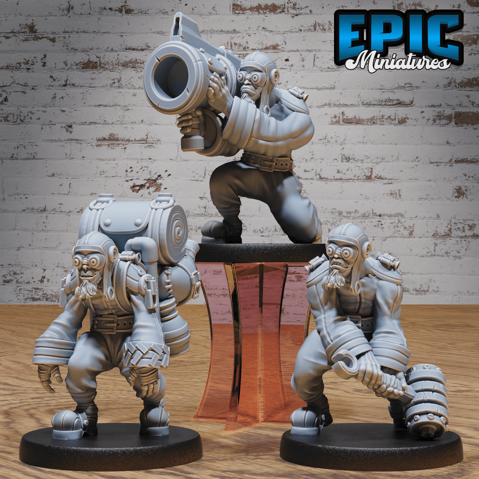 Epic Miniatures Steam Society - Full Set (Steampunk Collection)