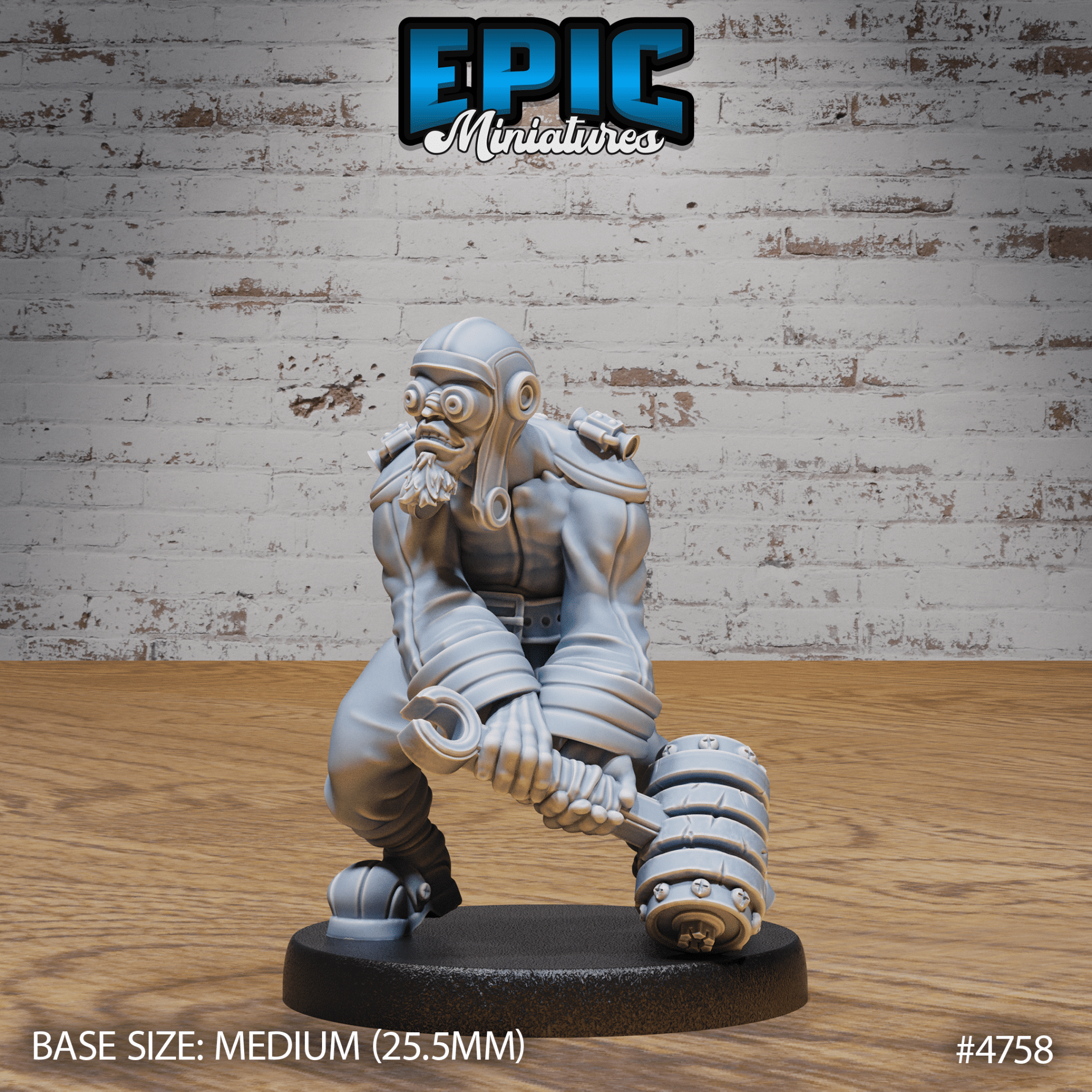 Steam Society Airship Pilot | D&D Truescale Miniature | Buy Online from The Home Crafters