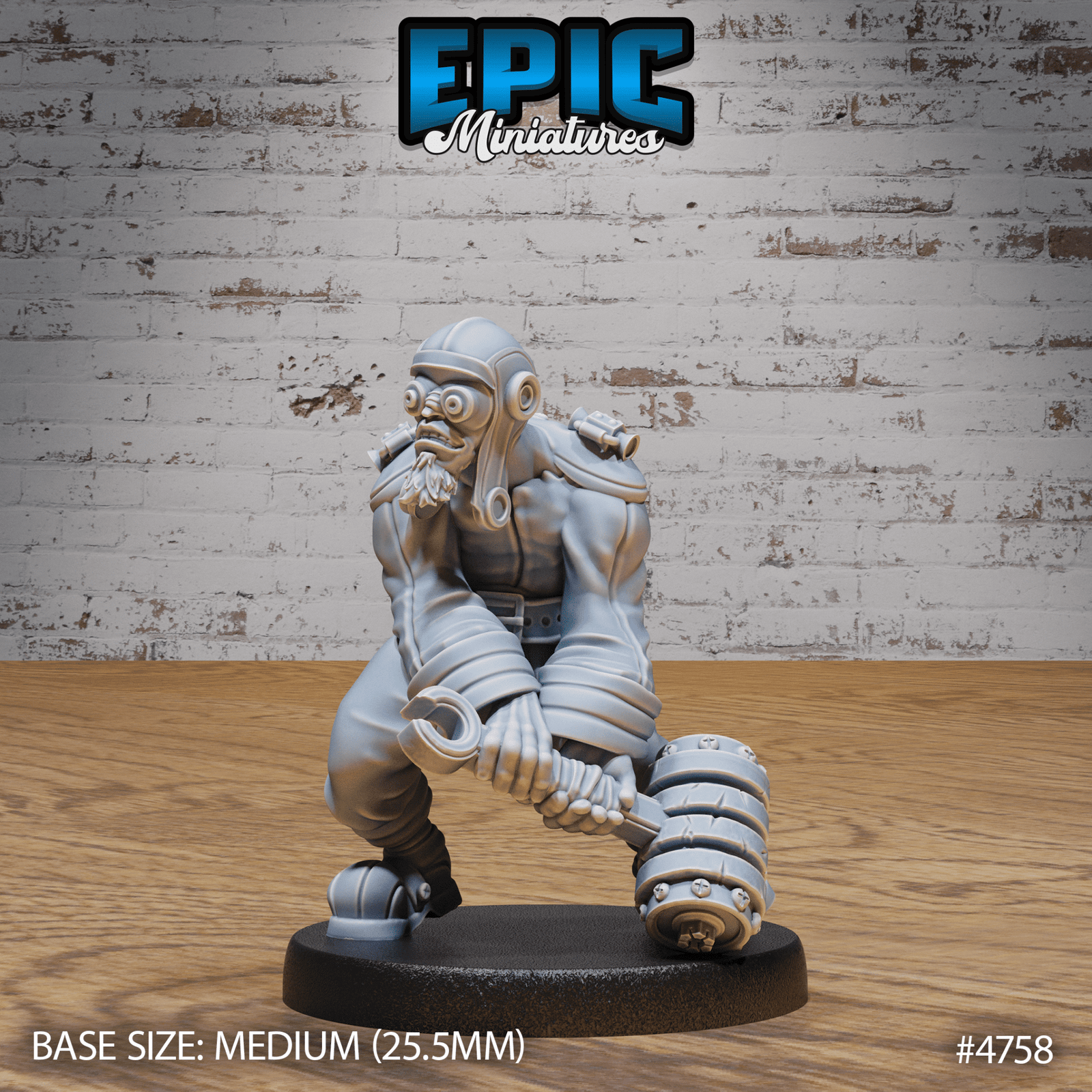 Steam Society Airship Pilot | D&D Truescale Miniature | Buy Online from The Home Crafters
