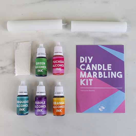 DIY Candle Marbling Kit by Gift Republic | Buy Online from The Home Crafters