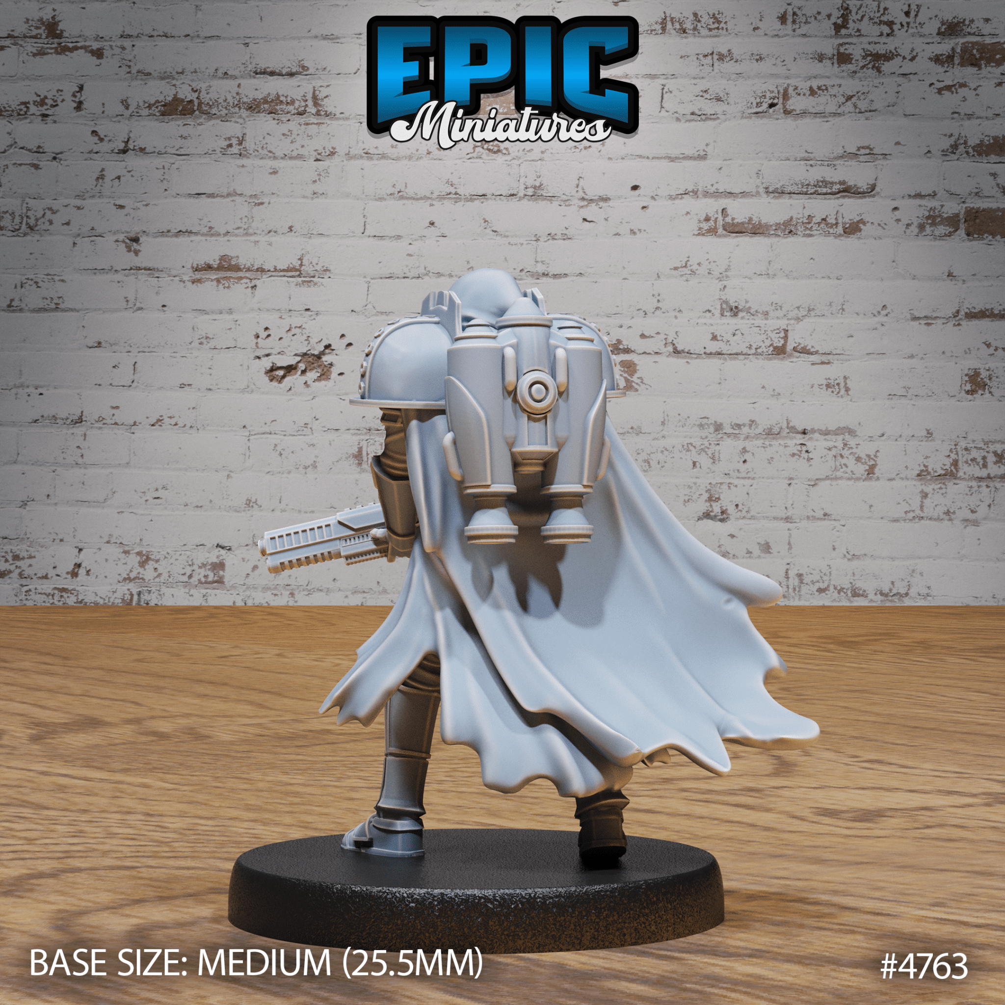 Epic Miniatures Jetpack Headhunter - Sci - Fi D&D Tabletop Miniature | Buy Online from The Home Crafters