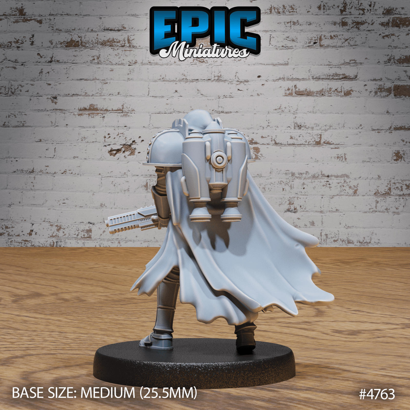 Epic Miniatures Jetpack Headhunter - Sci - Fi D&D Tabletop Miniature | Buy Online from The Home Crafters