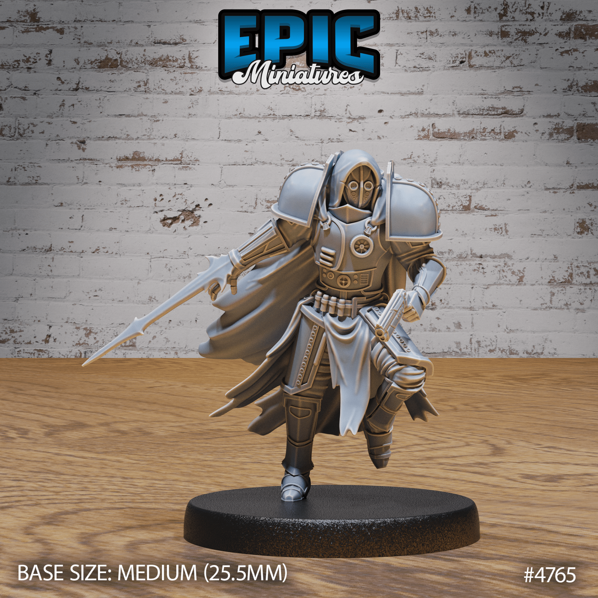 Epic Miniatures Jetpack Headhunter - Sci - Fi D&D Tabletop Miniature | Buy Online from The Home Crafters