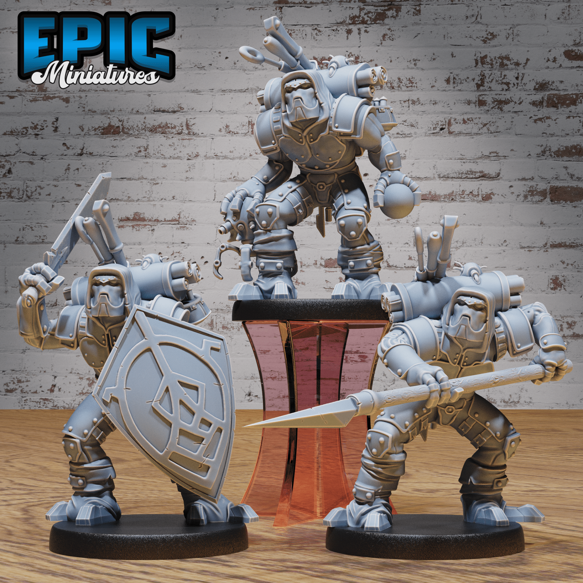 Epic Miniatures Construct Alchemist - Fantasy D&D Tabletop Miniature | Buy Online from The Home Crafters