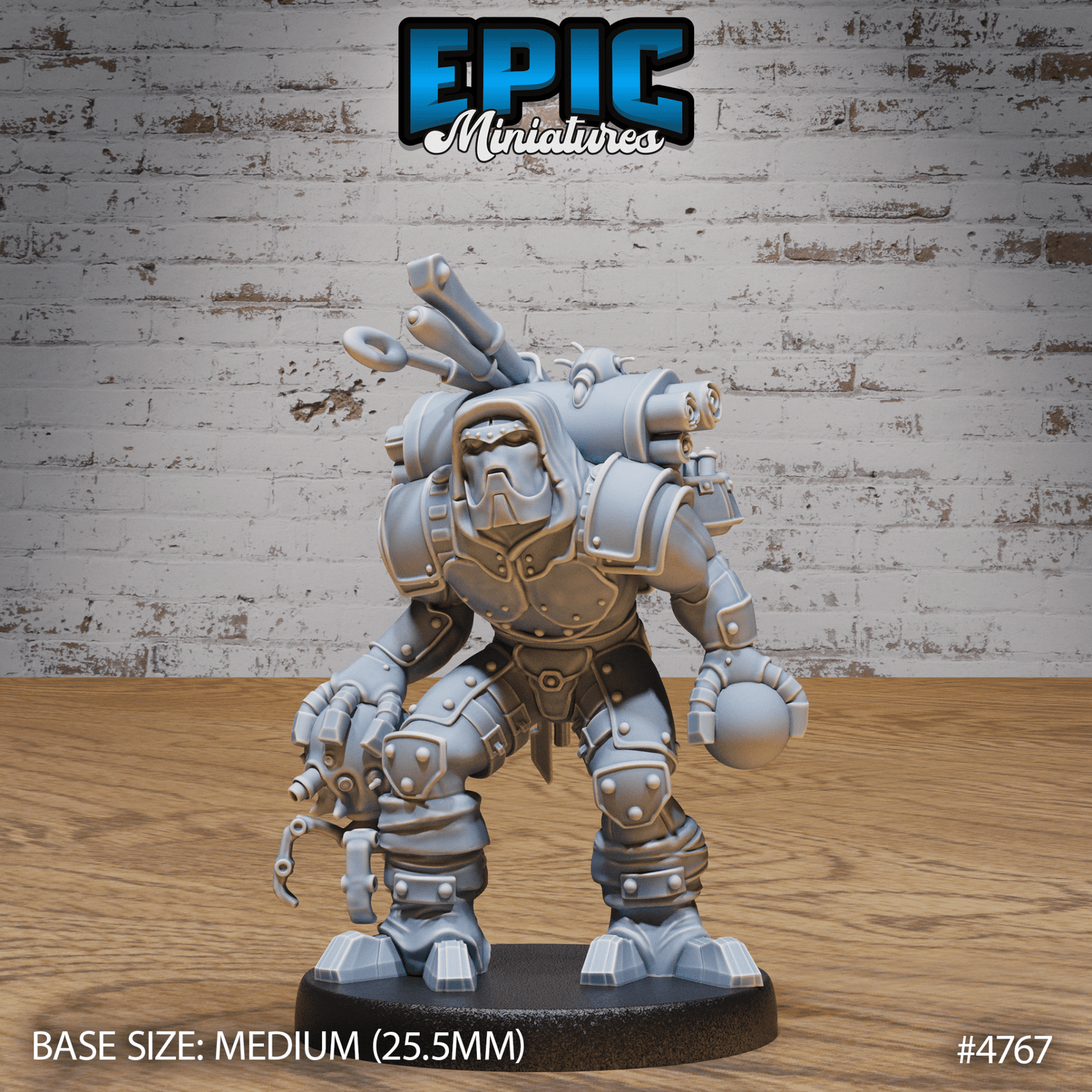Epic Miniatures Construct Alchemist - Fantasy D&D Tabletop Miniature | Buy Online from The Home Crafters