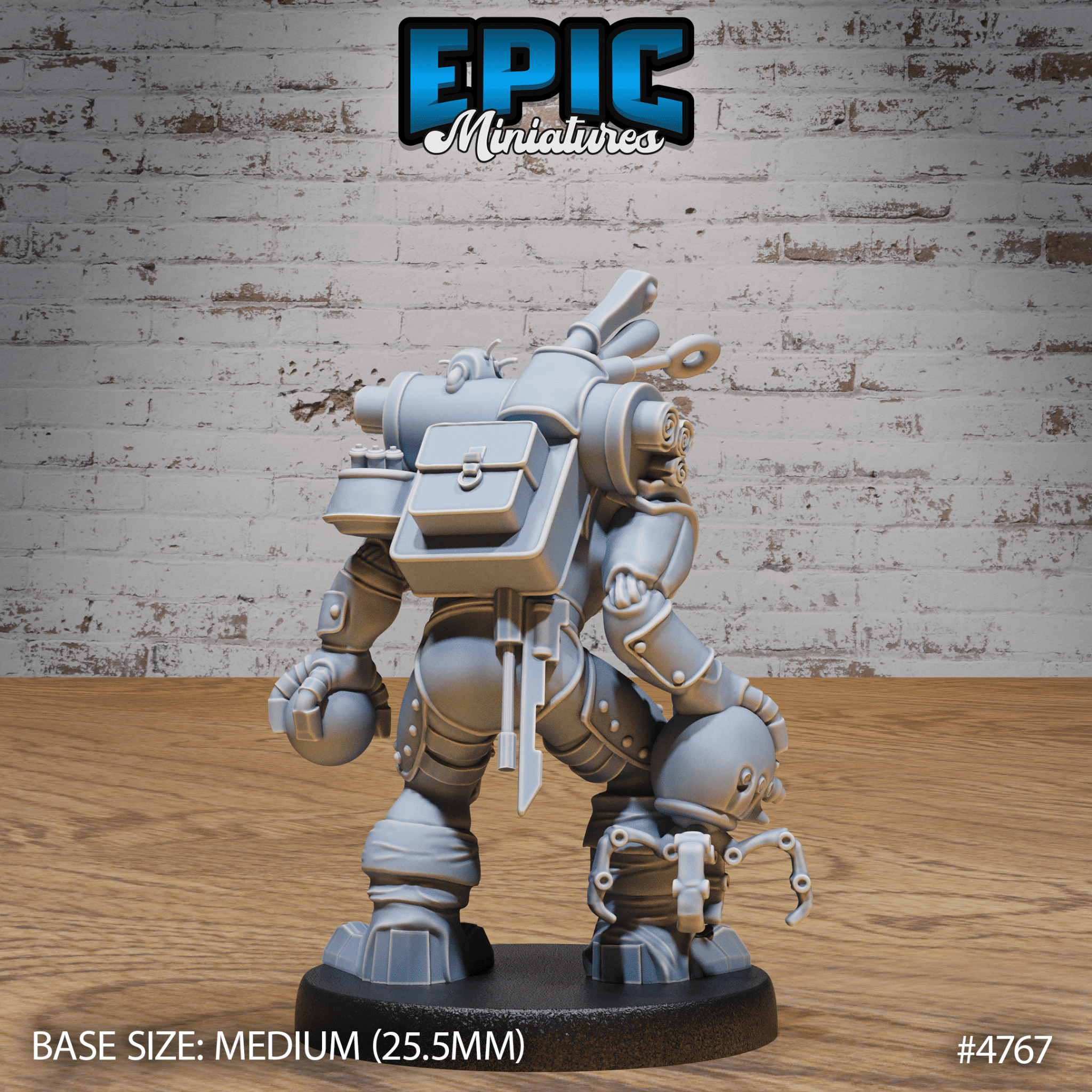 Epic Miniatures Construct Alchemist - Fantasy D&D Tabletop Miniature | Buy Online from The Home Crafters