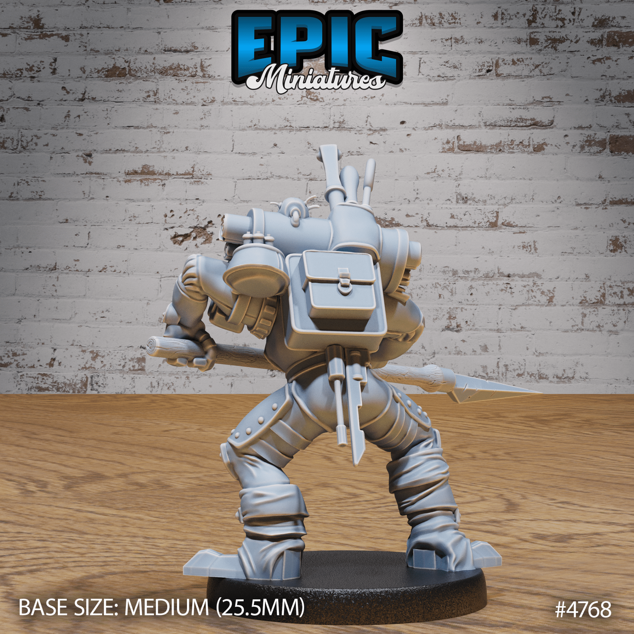 Epic Miniatures Construct Alchemist - Fantasy D&D Tabletop Miniature | Buy Online from The Home Crafters