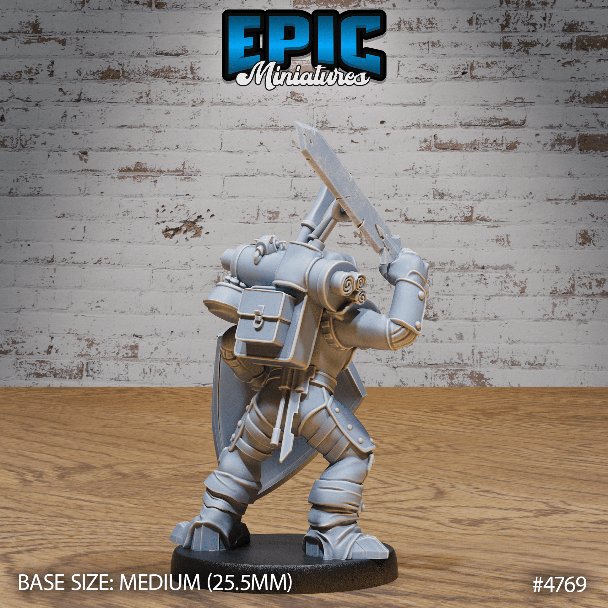 Epic Miniatures Construct Alchemist - Fantasy D&D Tabletop Miniature | Buy Online from The Home Crafters