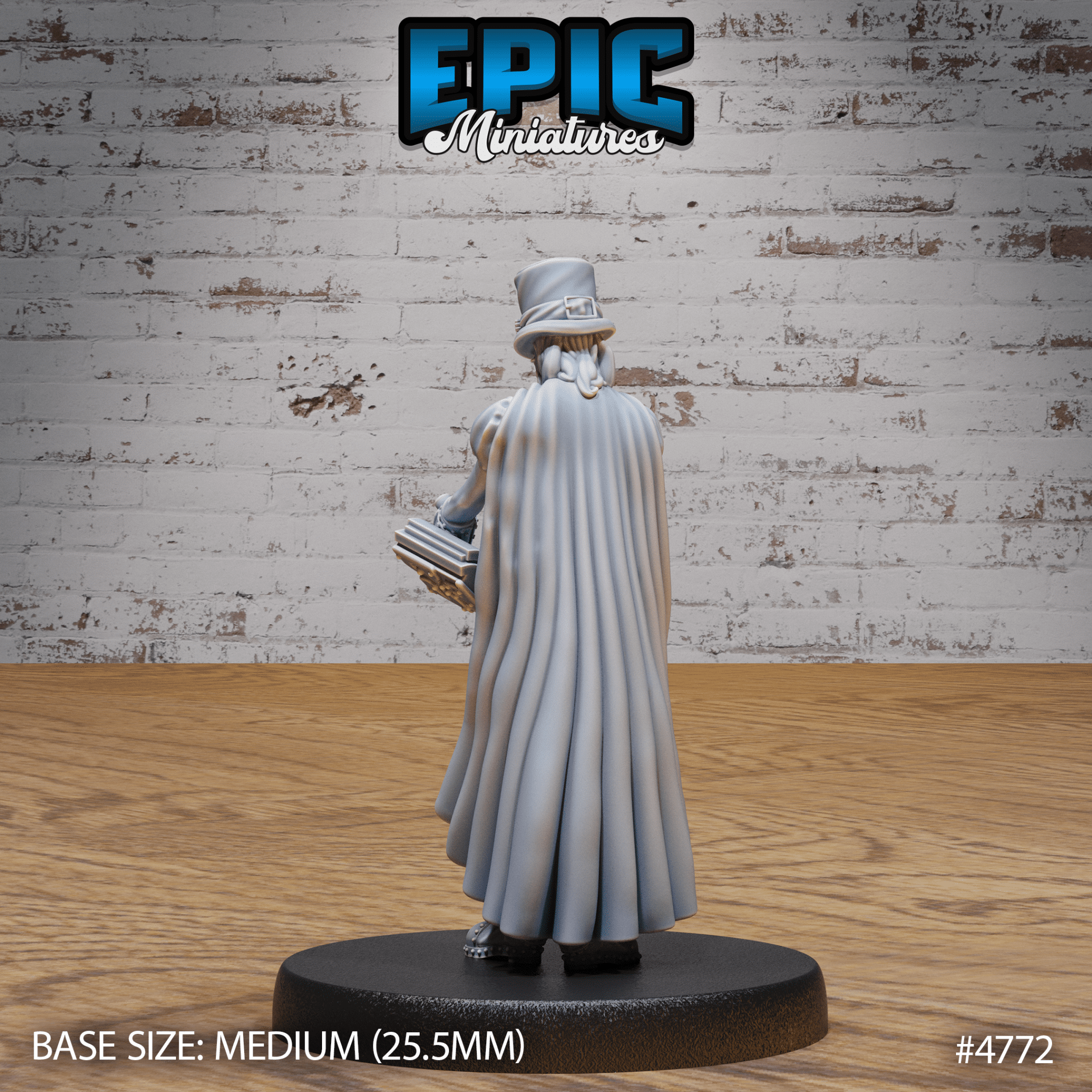 Epic Miniatures Esoteric Society Scholar - Arcane D&D Tabletop Miniature | Buy Online from The Home Crafters