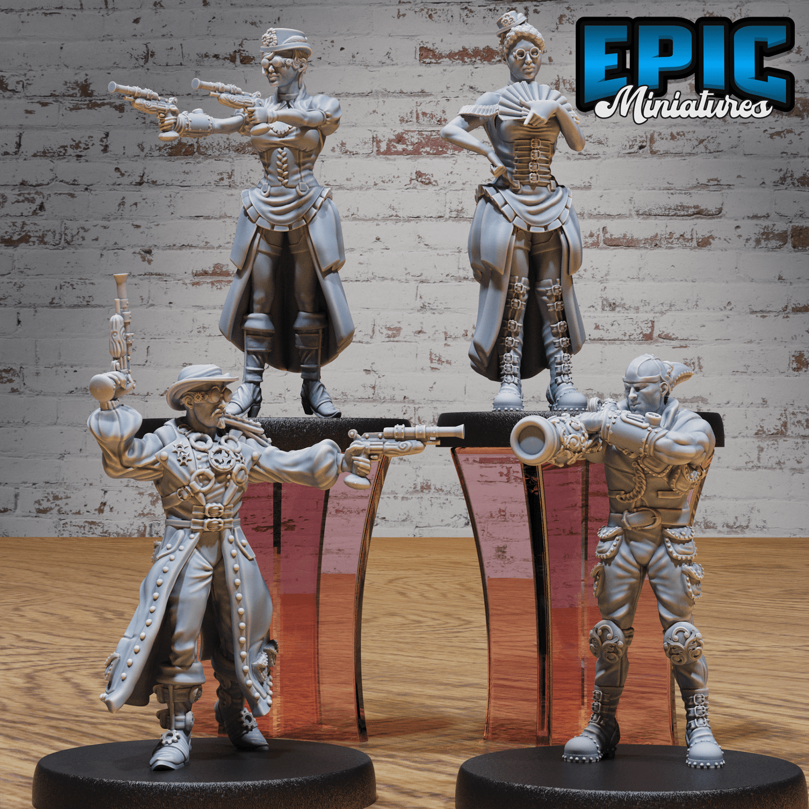 Epic Miniatures Steam Society - Full Set (Steampunk Collection)