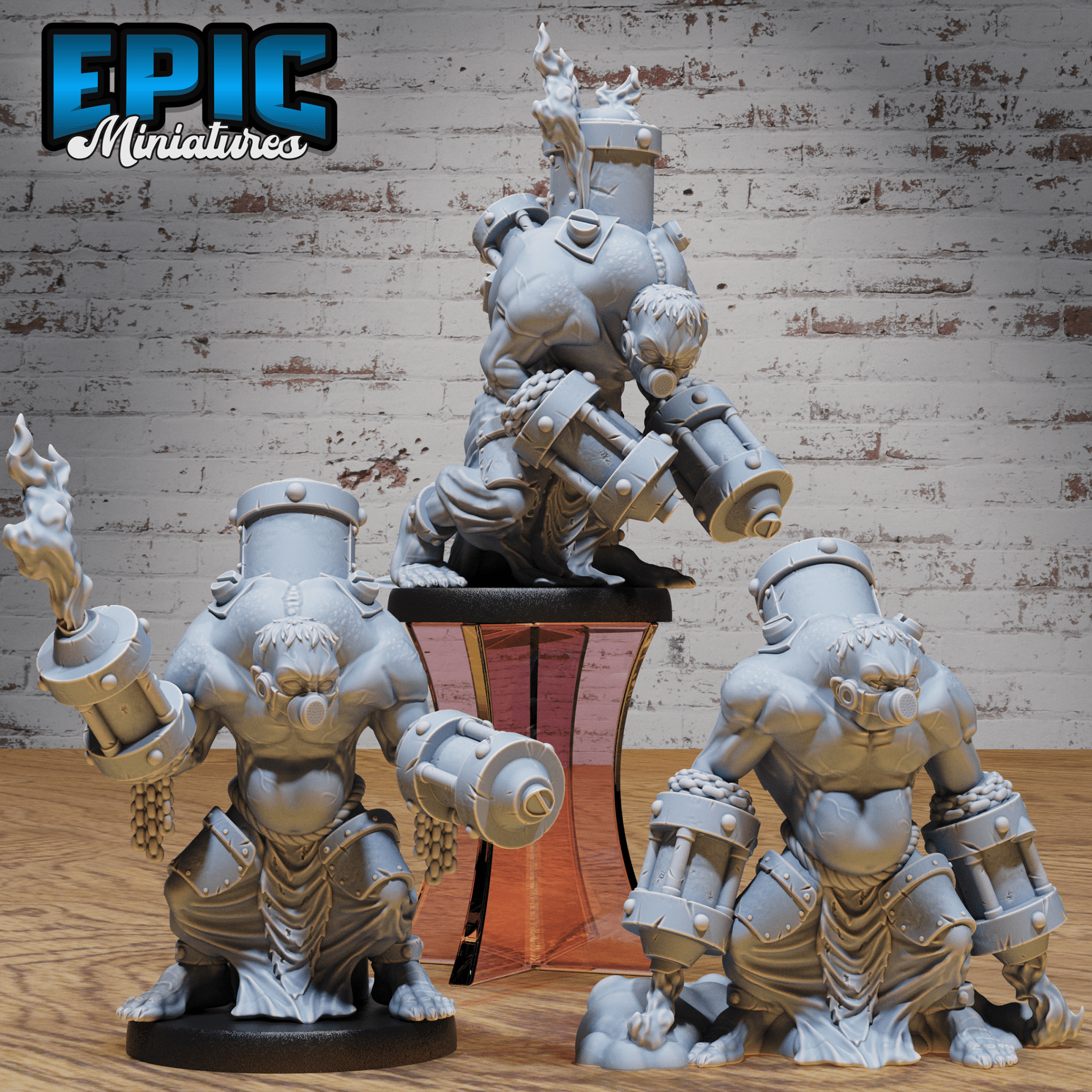 Epic Miniatures - Steam Society | Steam Servant - Steampunk D&D Tabletop Miniature | Buy Online from The Home Crafters
