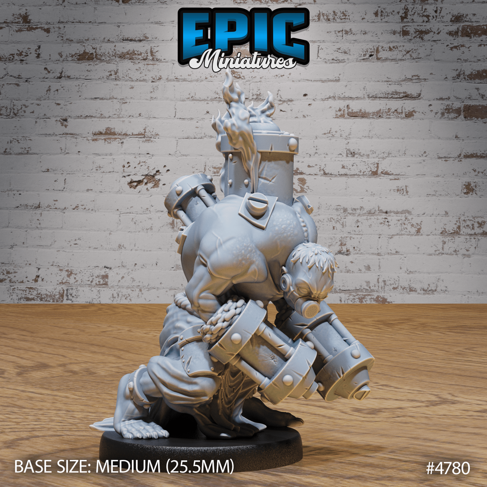 Epic Miniatures - Steam Society | Steam Servant - Steampunk D&D Tabletop Miniature | Buy Online from The Home Crafters