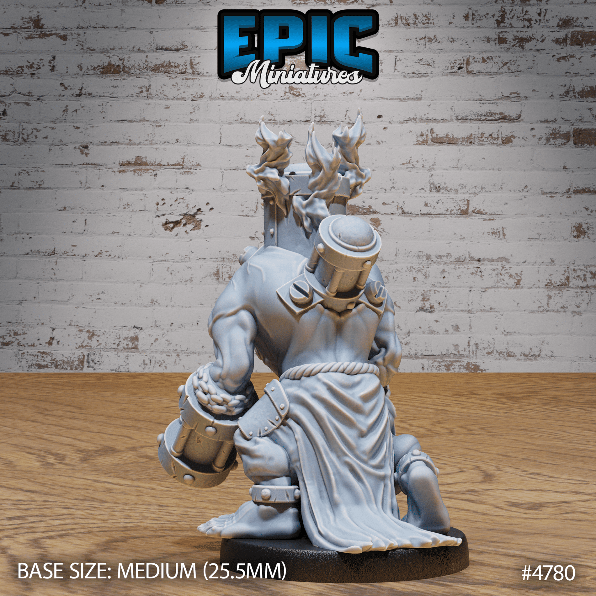 Epic Miniatures - Steam Society | Steam Servant - Steampunk D&D Tabletop Miniature | Buy Online from The Home Crafters