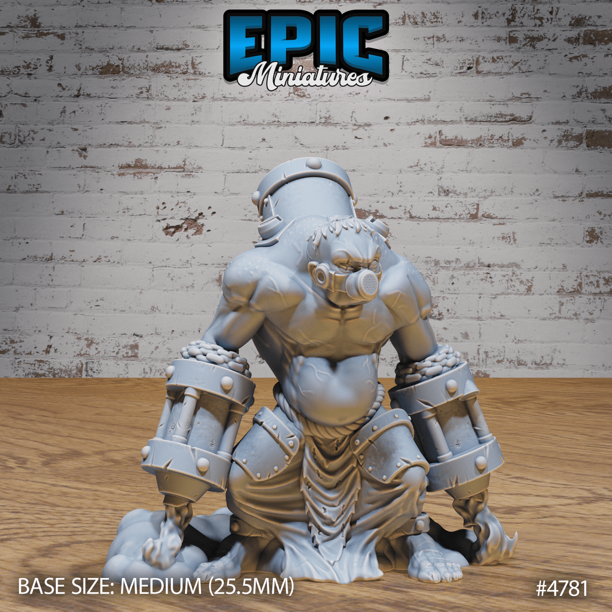 Epic Miniatures - Steam Society | Steam Servant - Steampunk D&D Tabletop Miniature | Buy Online from The Home Crafters