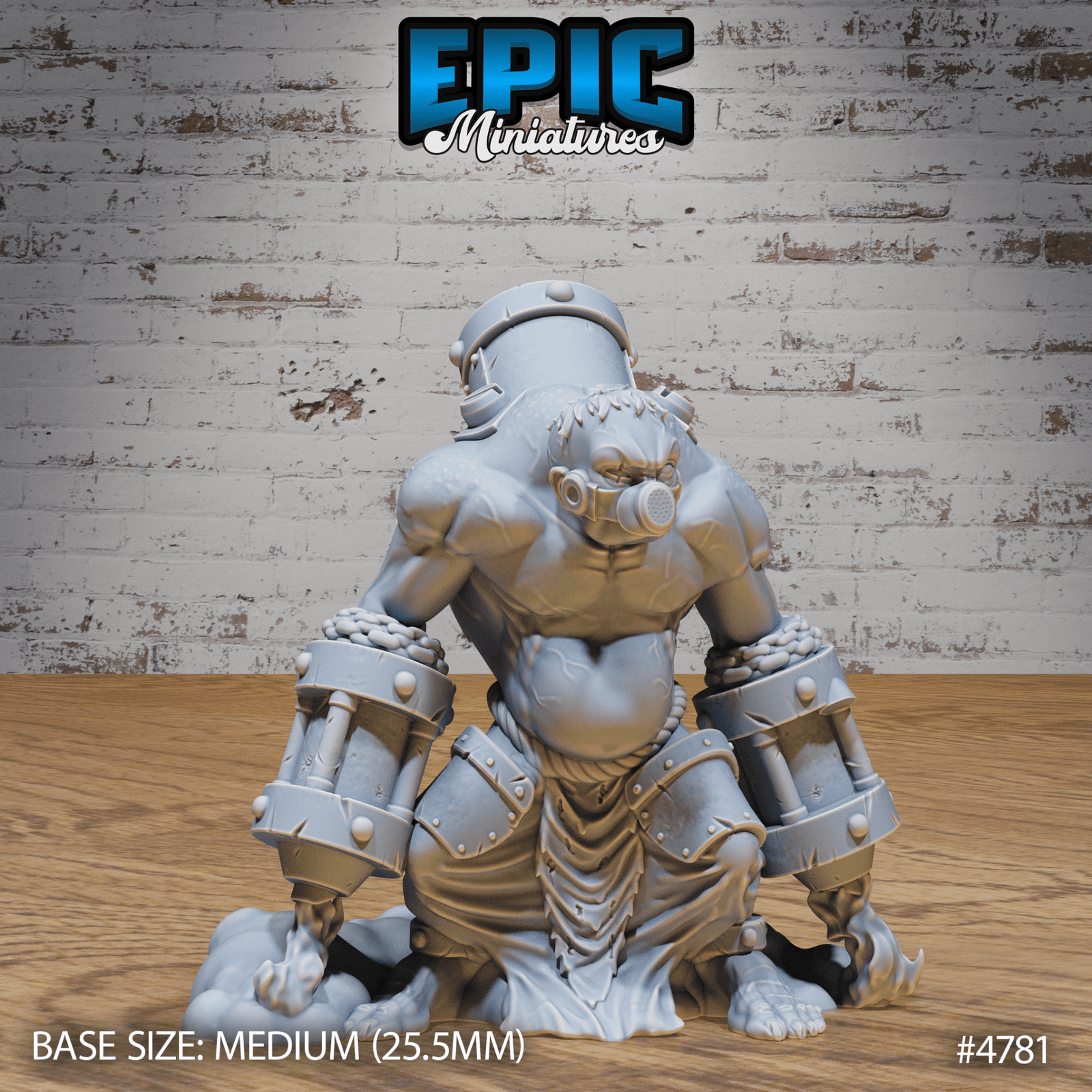 Epic Miniatures - Steam Society | Steam Servant - Steampunk D&D Tabletop Miniature | Buy Online from The Home Crafters