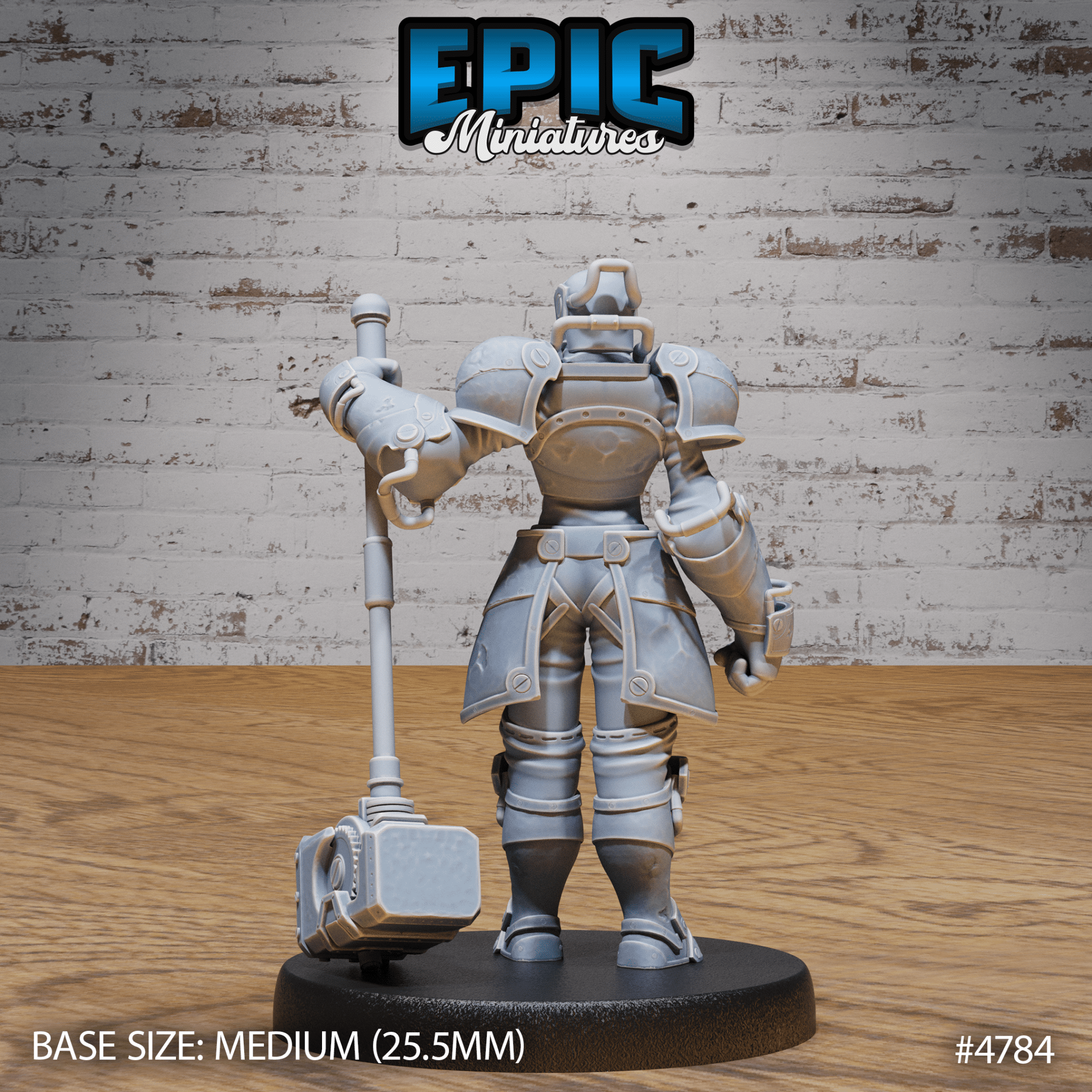 Epic Miniatures Exosuit Artificer - Steampunk D&D Tabletop Miniature | Buy Online from The Home Crafters