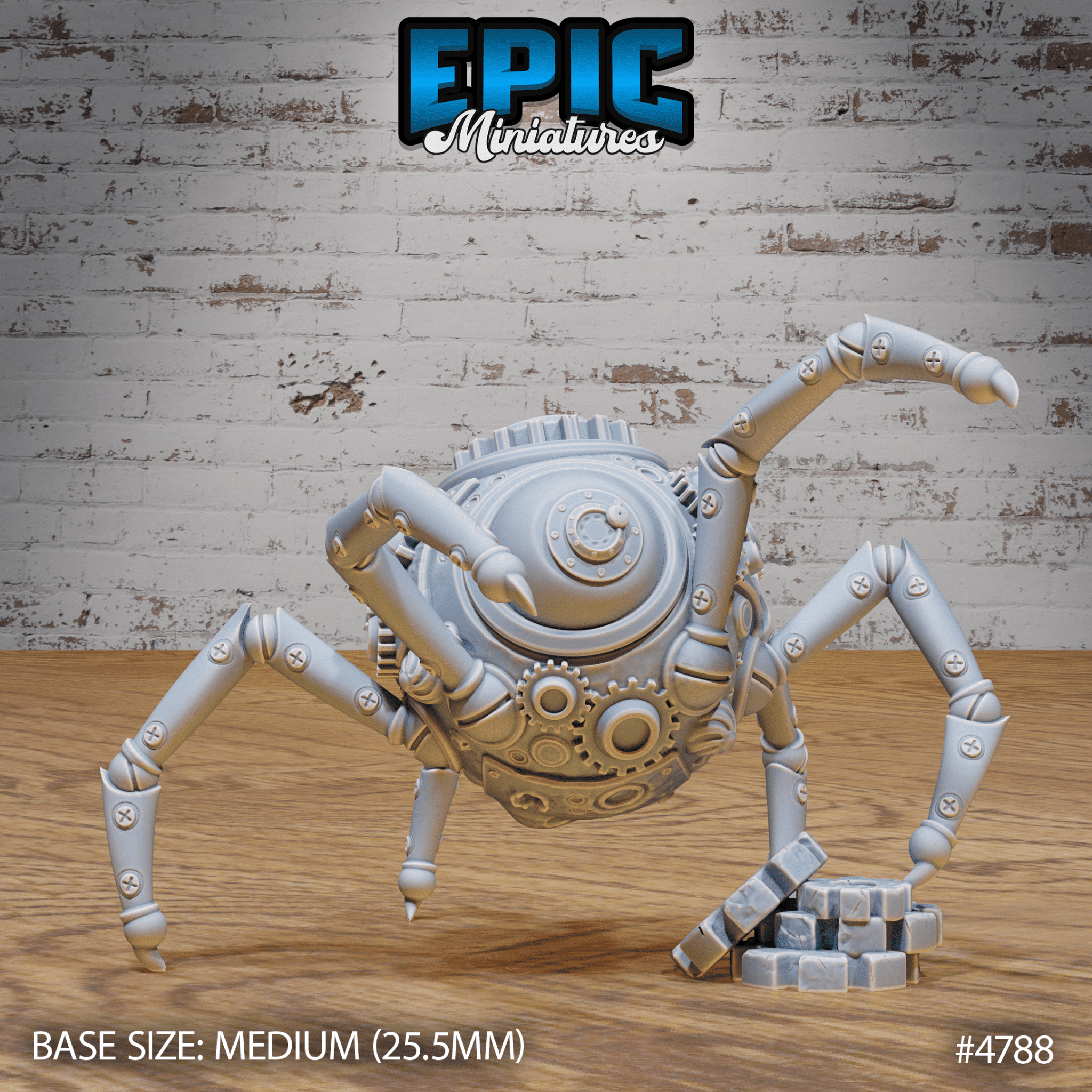 Epic Miniatures Clockwork Mono Drone - Mechanical D&D Tabletop Miniature | Buy Online from The Home Crafters