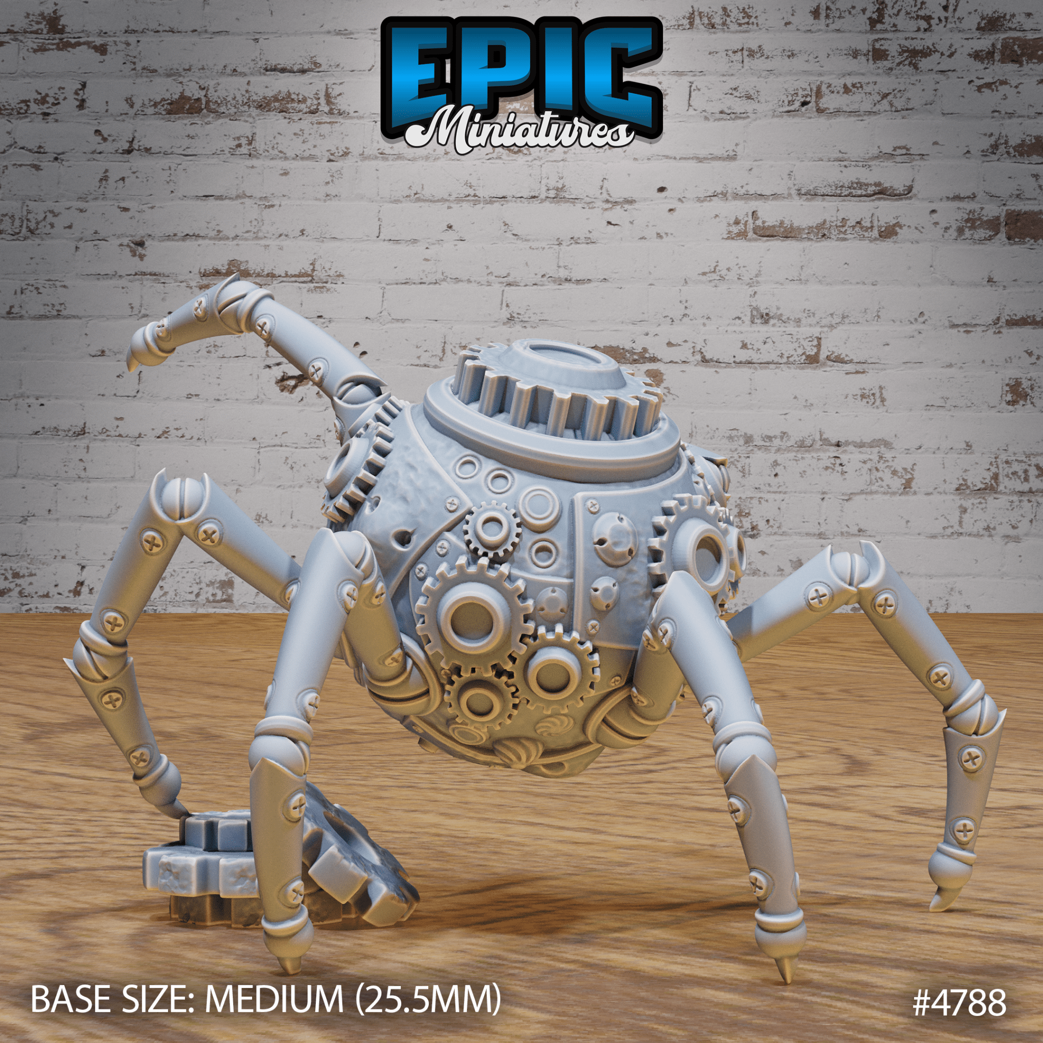 Epic Miniatures Clockwork Mono Drone - Mechanical D&D Tabletop Miniature | Buy Online from The Home Crafters
