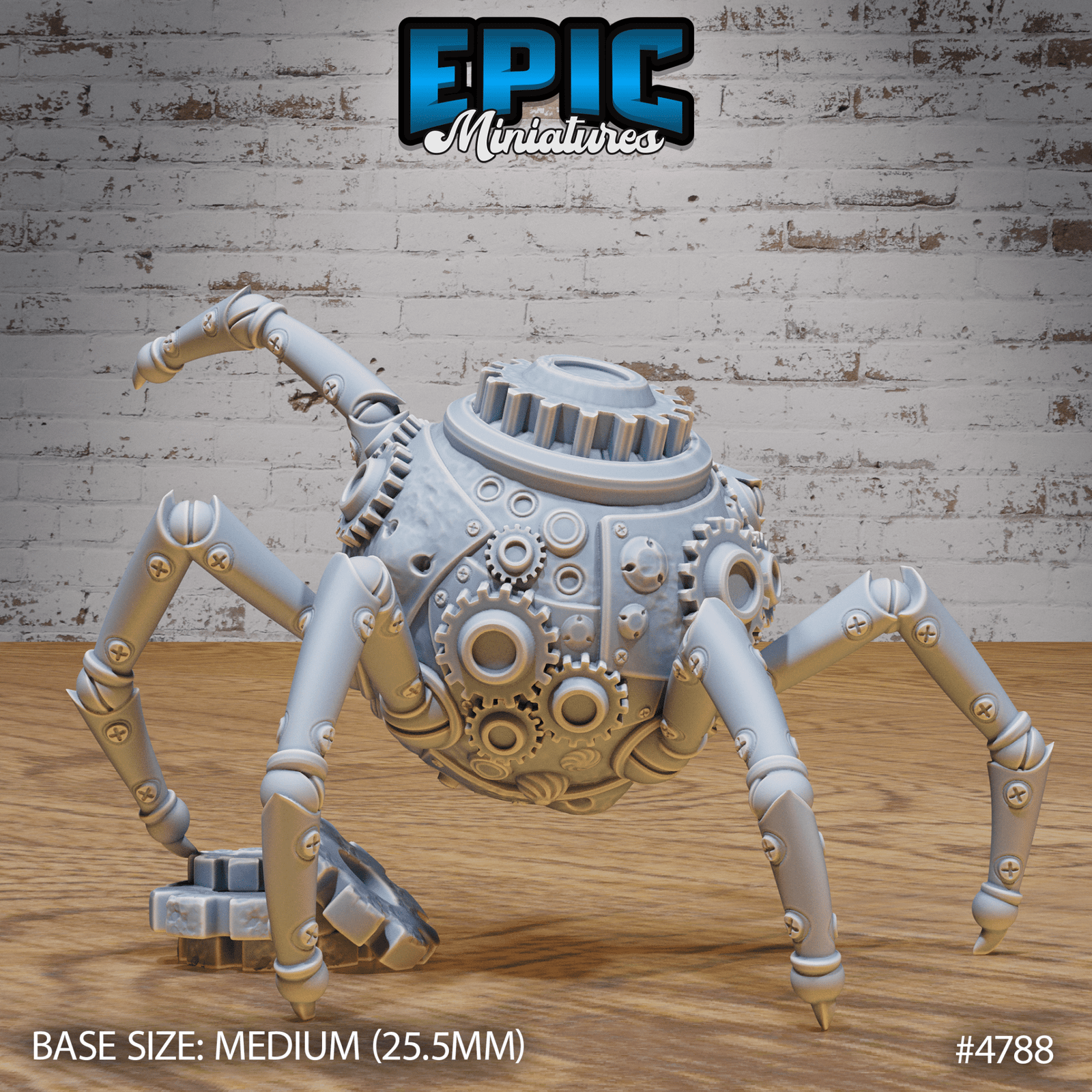 Epic Miniatures Clockwork Mono Drone - Mechanical D&D Tabletop Miniature | Buy Online from The Home Crafters