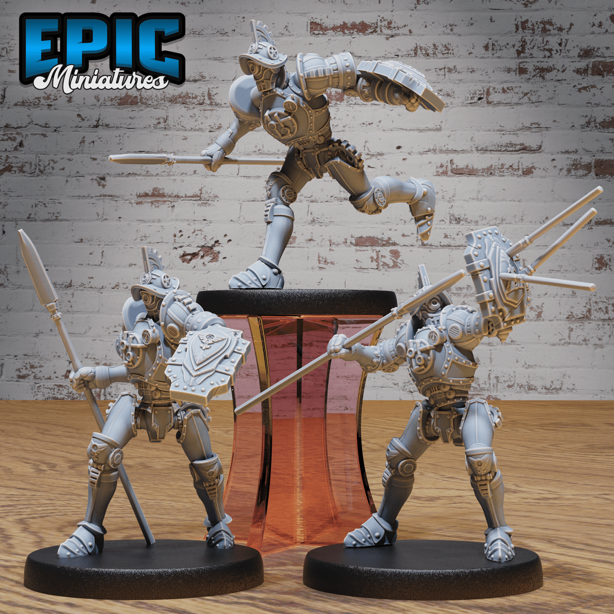 Epic Miniatures Construct Gladiator - Fantasy D&D Tabletop Miniature | Buy Online from The Home Crafters