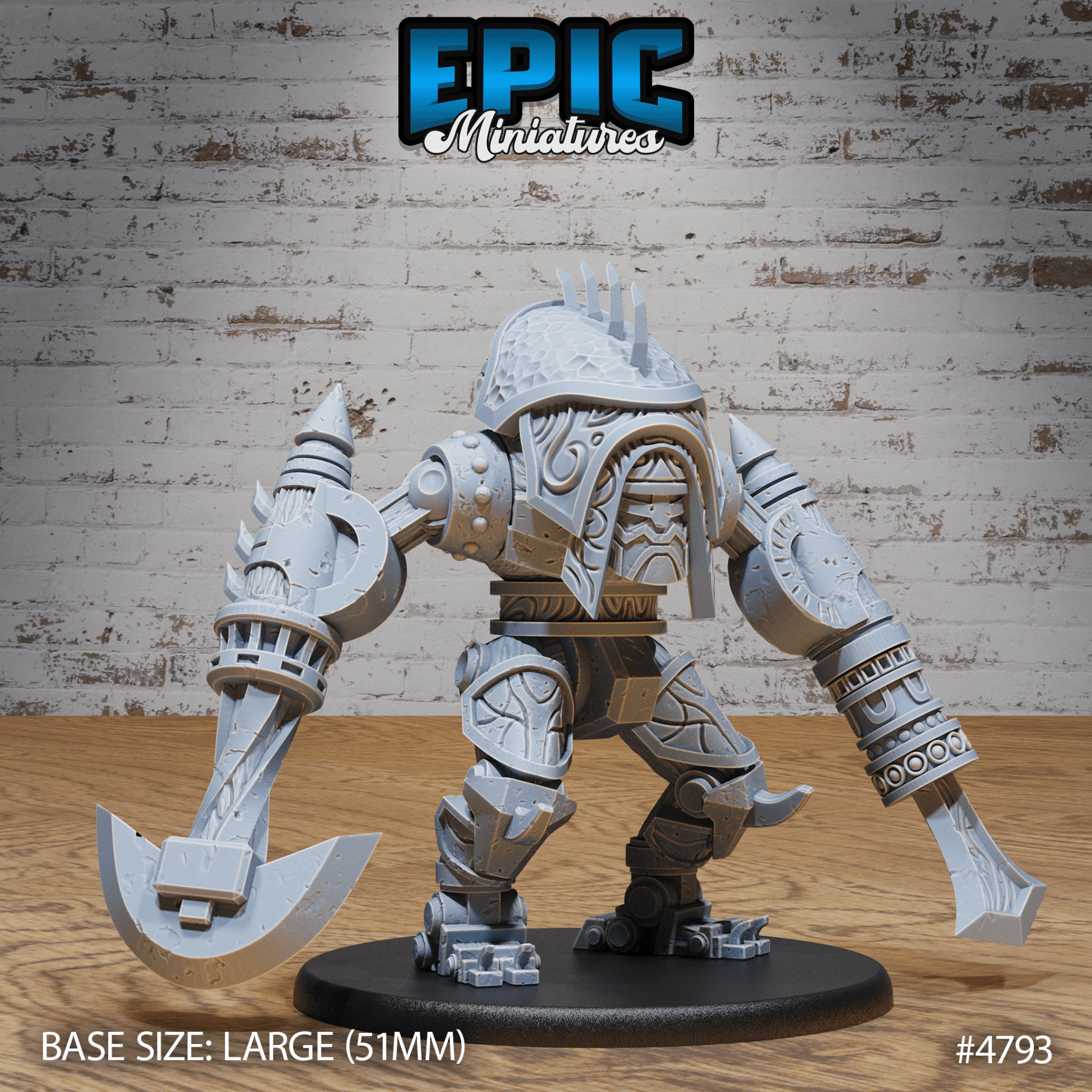 Epic Miniatures Destruction Automaton - Fantasy Sci - Fi D&D Tabletop Miniature | Buy Online from The Home Crafters