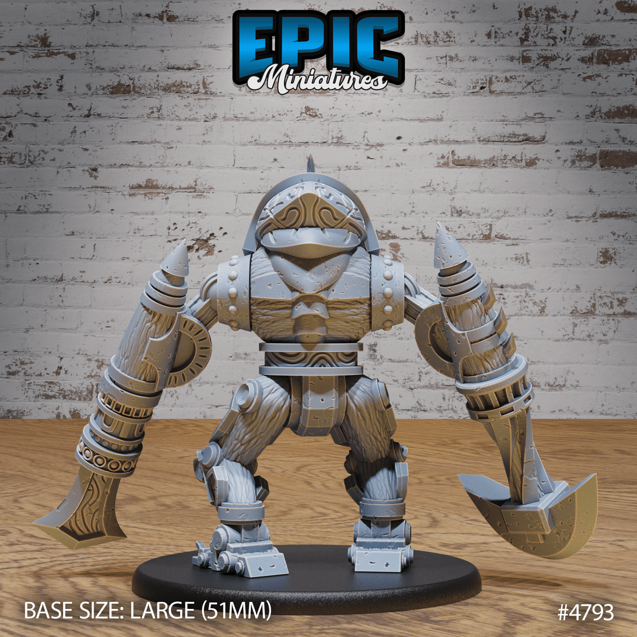 Epic Miniatures Destruction Automaton - Fantasy Sci - Fi D&D Tabletop Miniature | Buy Online from The Home Crafters