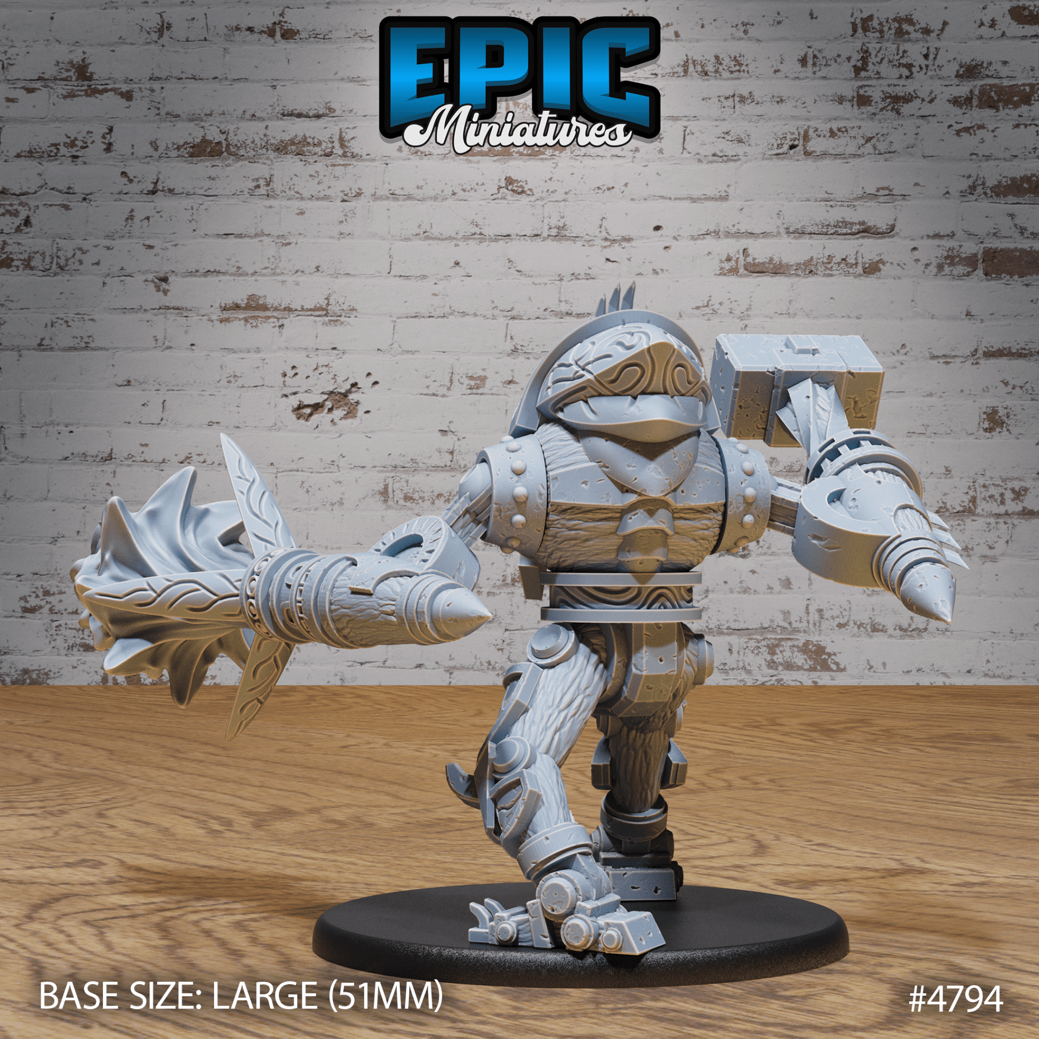 Epic Miniatures Destruction Automaton - Fantasy Sci - Fi D&D Tabletop Miniature | Buy Online from The Home Crafters