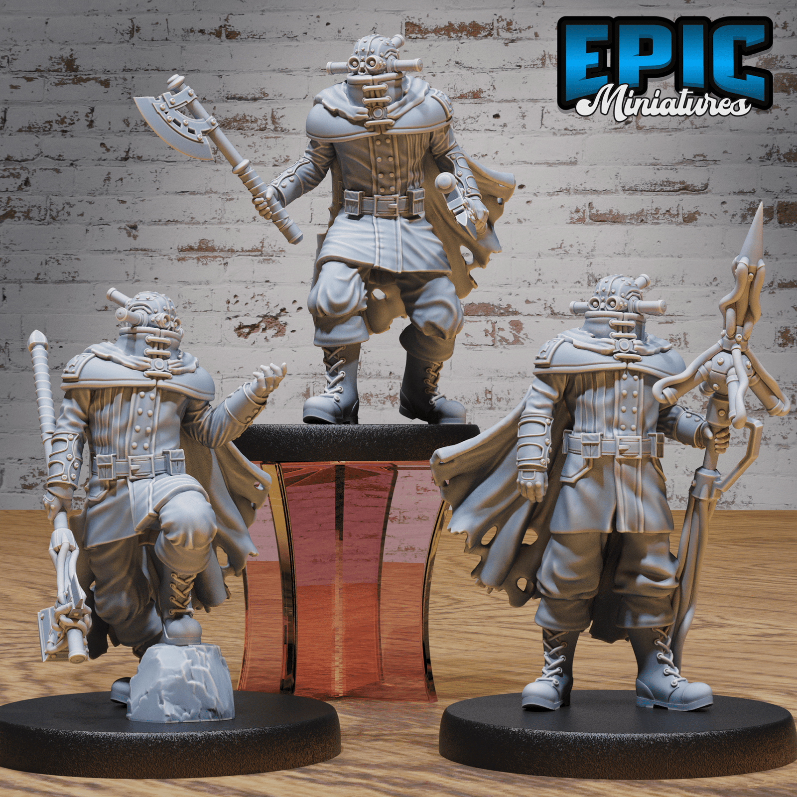 Epic Miniatures Iron Mind Warrior - Fantasy Sci - Fi D&D Tabletop Miniature | Buy Online from The Home Crafters