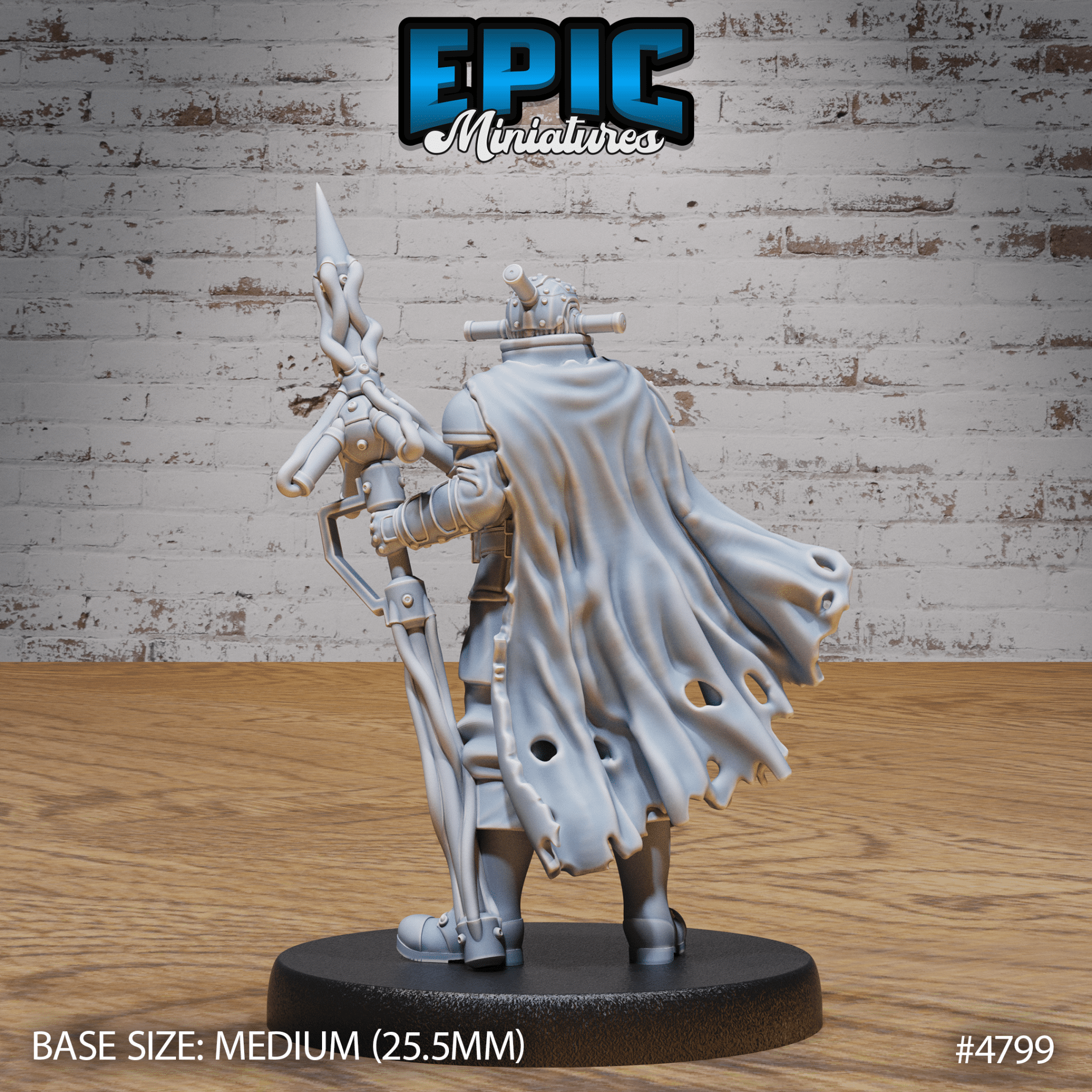 Epic Miniatures Iron Mind Warrior - Fantasy Sci - Fi D&D Tabletop Miniature | Buy Online from The Home Crafters