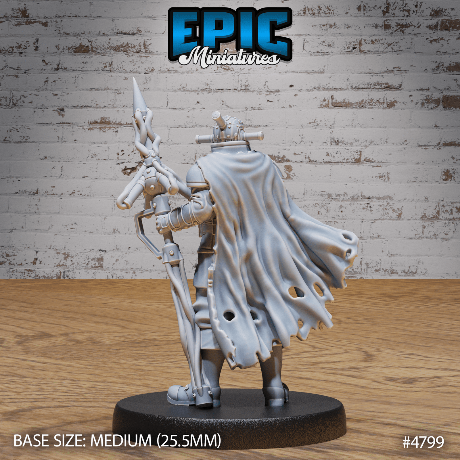 Epic Miniatures Iron Mind Warrior - Fantasy Sci - Fi D&D Tabletop Miniature | Buy Online from The Home Crafters
