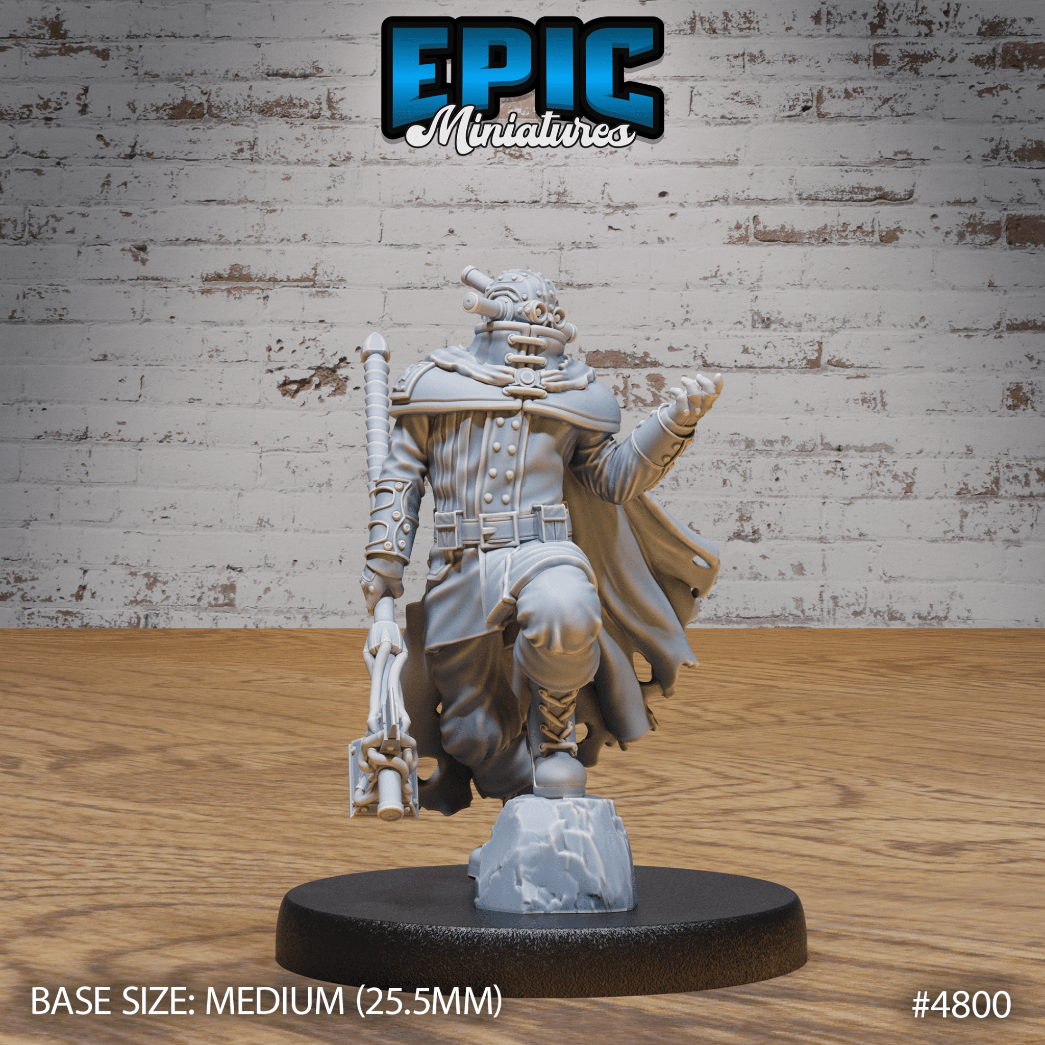 Epic Miniatures Iron Mind Warrior - Fantasy Sci - Fi D&D Tabletop Miniature | Buy Online from The Home Crafters