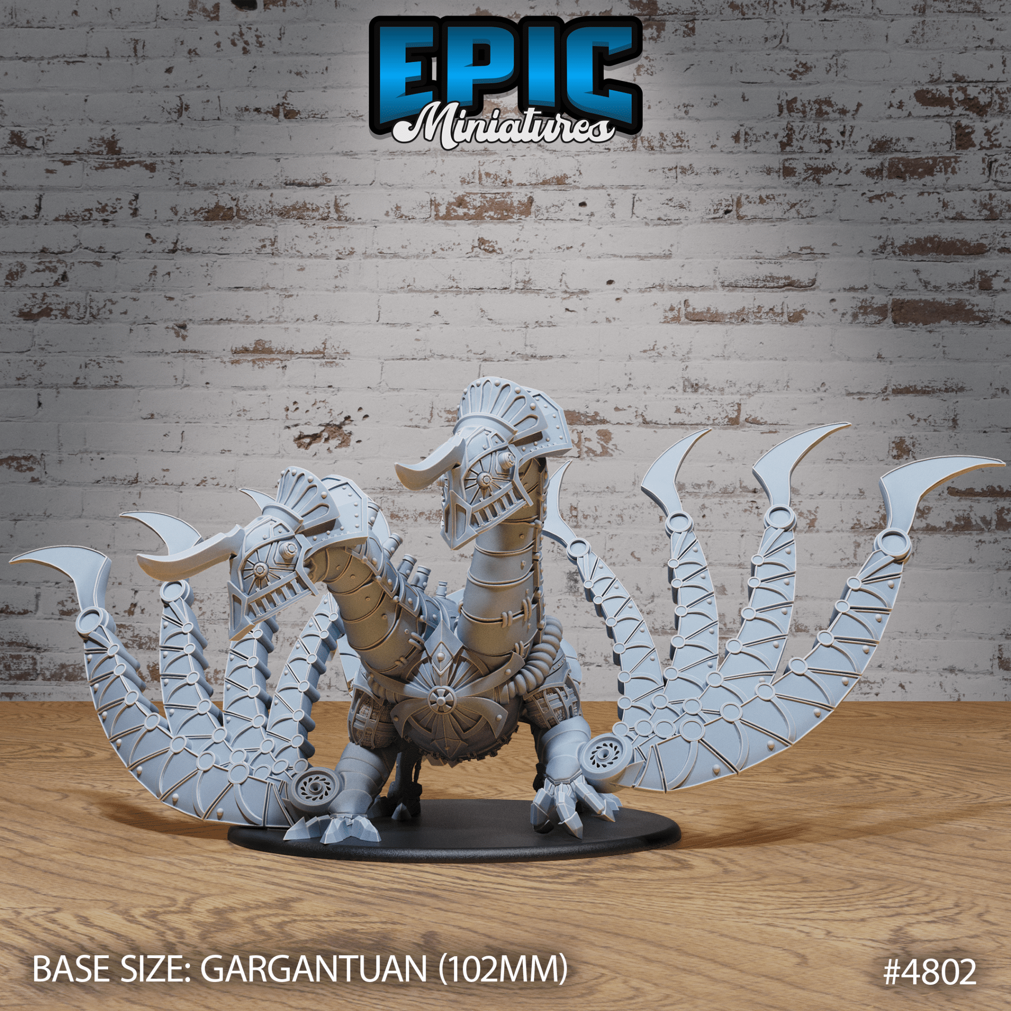Steam Society Steam Dragon | D&D Truescale Miniature | Buy Online from The Home Crafters