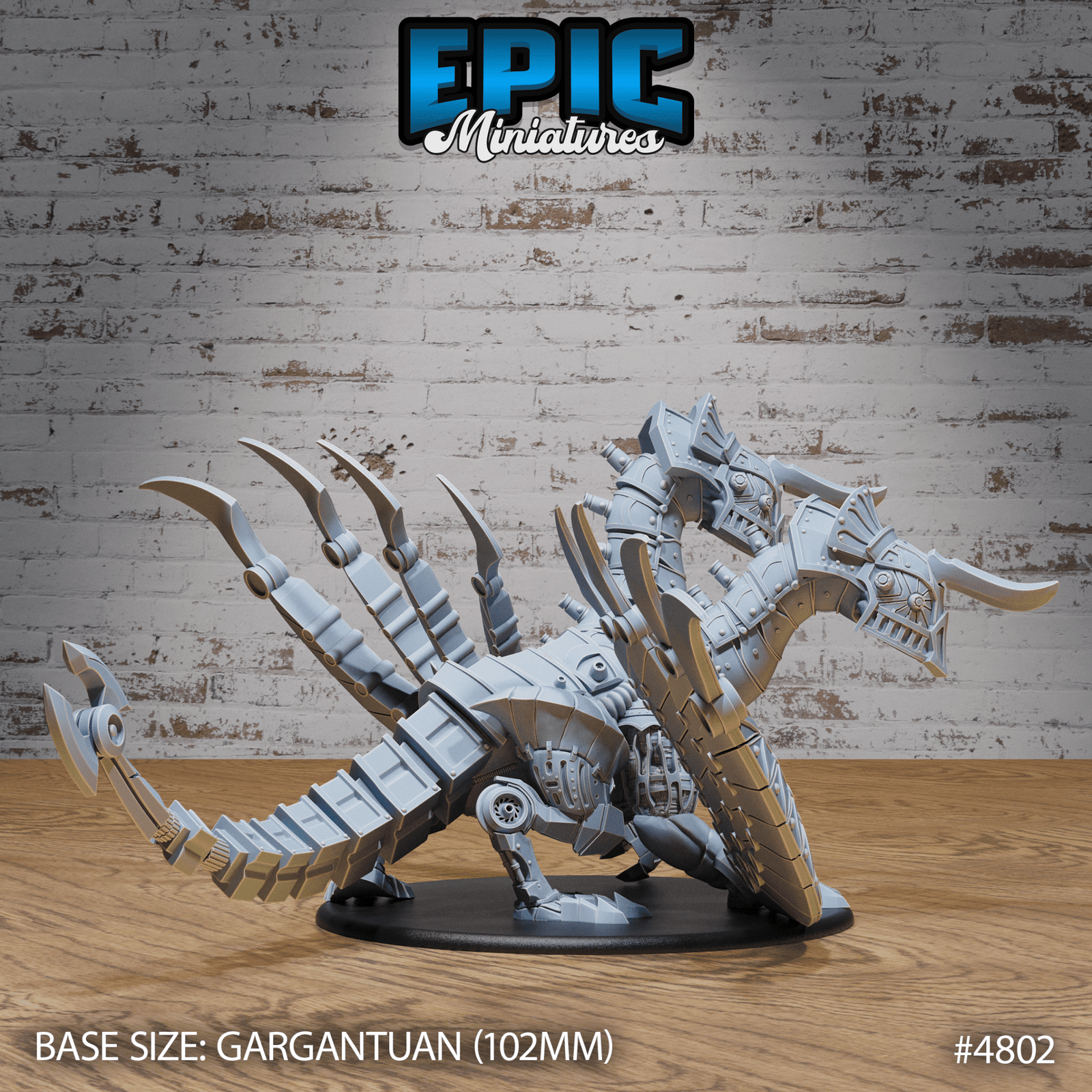 Steam Society Steam Dragon | D&D Truescale Miniature | Buy Online from The Home Crafters