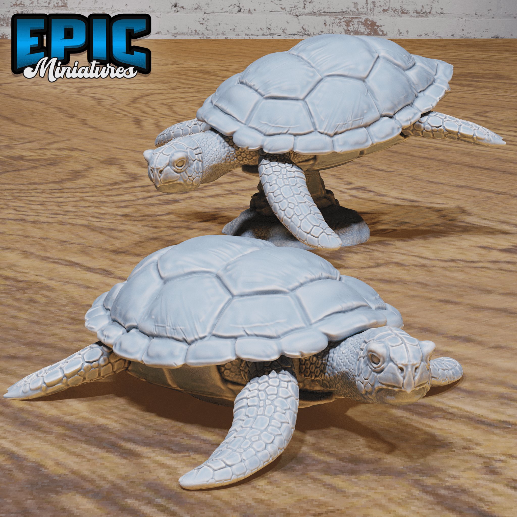 Sea Turtle 4804 by Epic Miniatures - Mysterious Ocean | DnD Tabletop Miniature | Buy Online from The Home Crafters