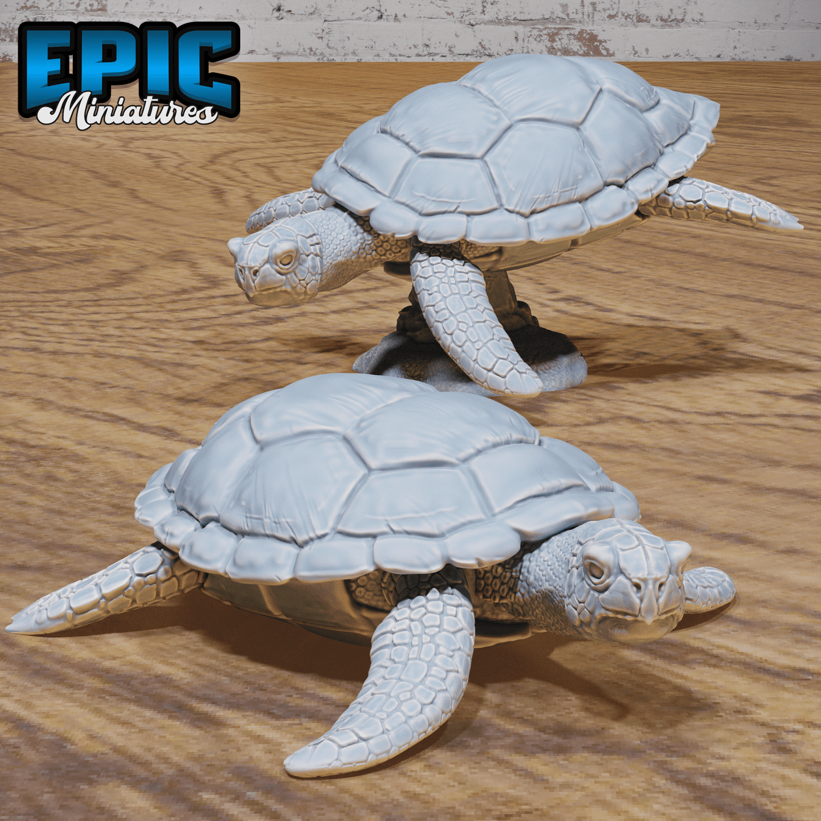 Sea Turtle 4804 by Epic Miniatures - Mysterious Ocean | DnD Tabletop Miniature | Buy Online from The Home Crafters