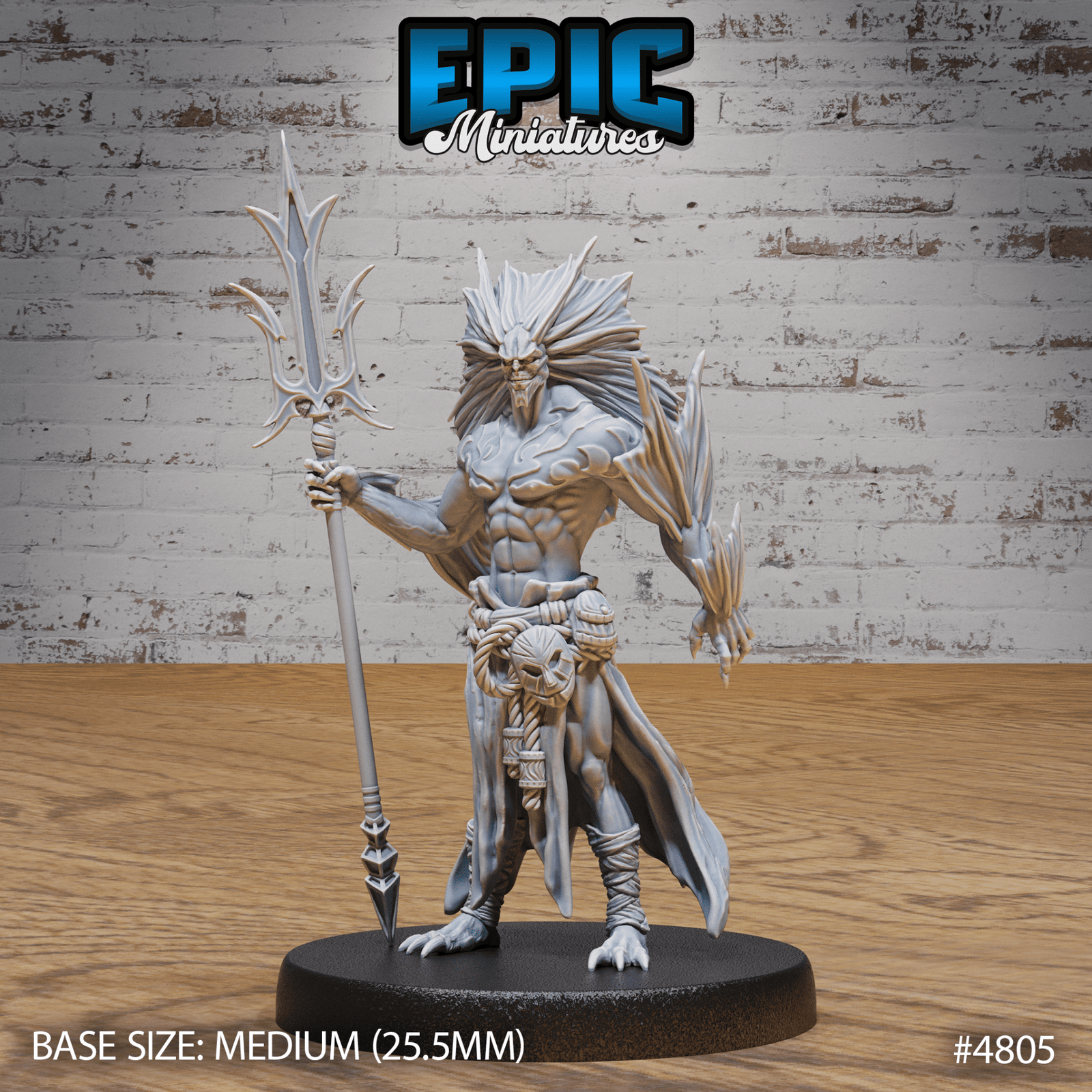 Atlantean Merfolk 4805 - 4807 by Epic Miniatures - Mysterious Ocean | DnD Tabletop Miniatures | Buy Online from The Home Crafters