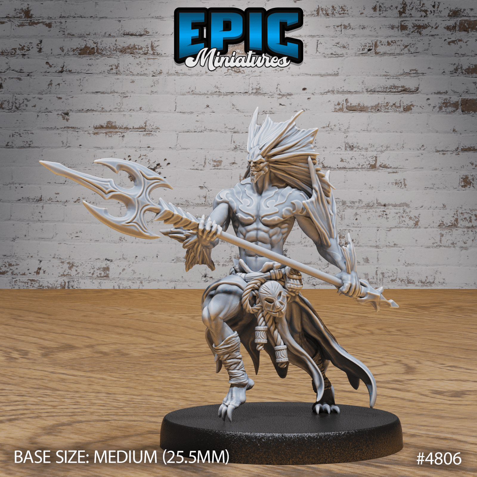 Atlantean Merfolk 4805 - 4807 by Epic Miniatures - Mysterious Ocean | DnD Tabletop Miniatures | Buy Online from The Home Crafters