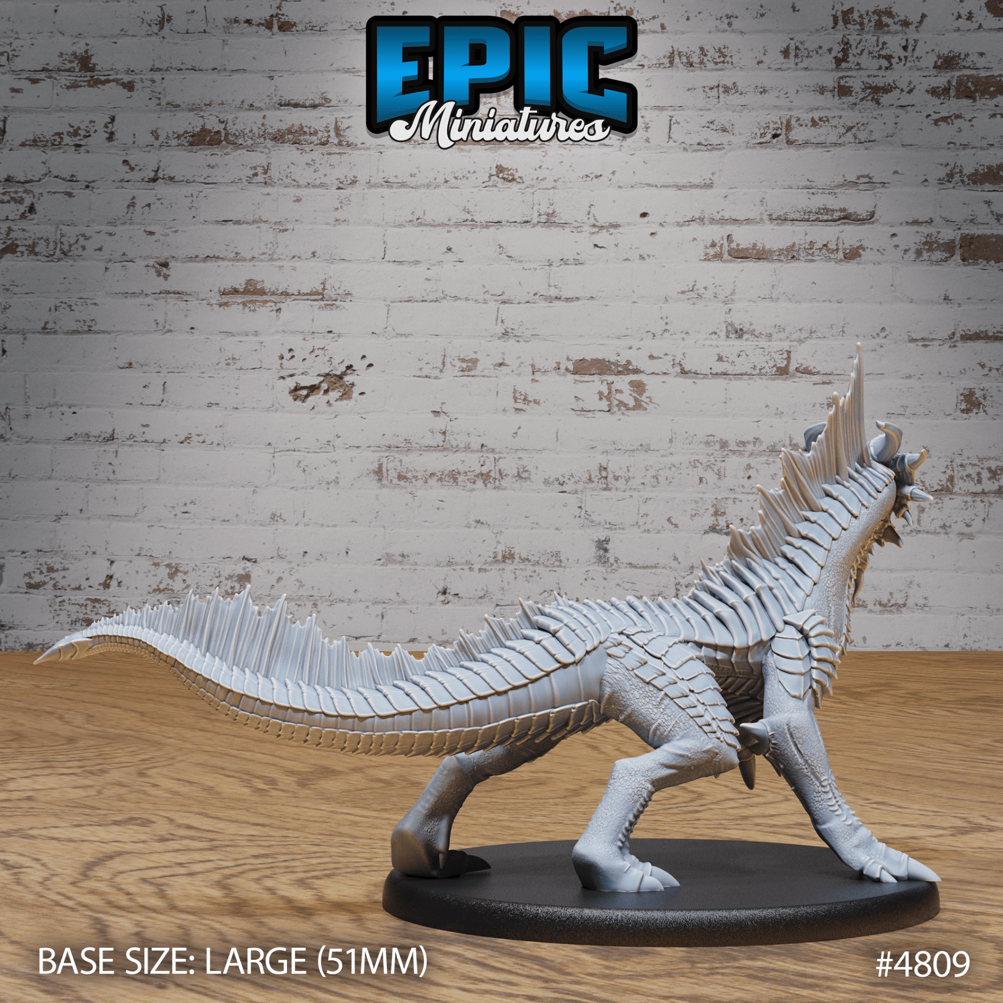 Guard Drake Bronze 4808 - 4810 by Epic Miniatures - Mysterious Ocean | DnD Tabletop Miniatures | Buy Online from The Home Crafters