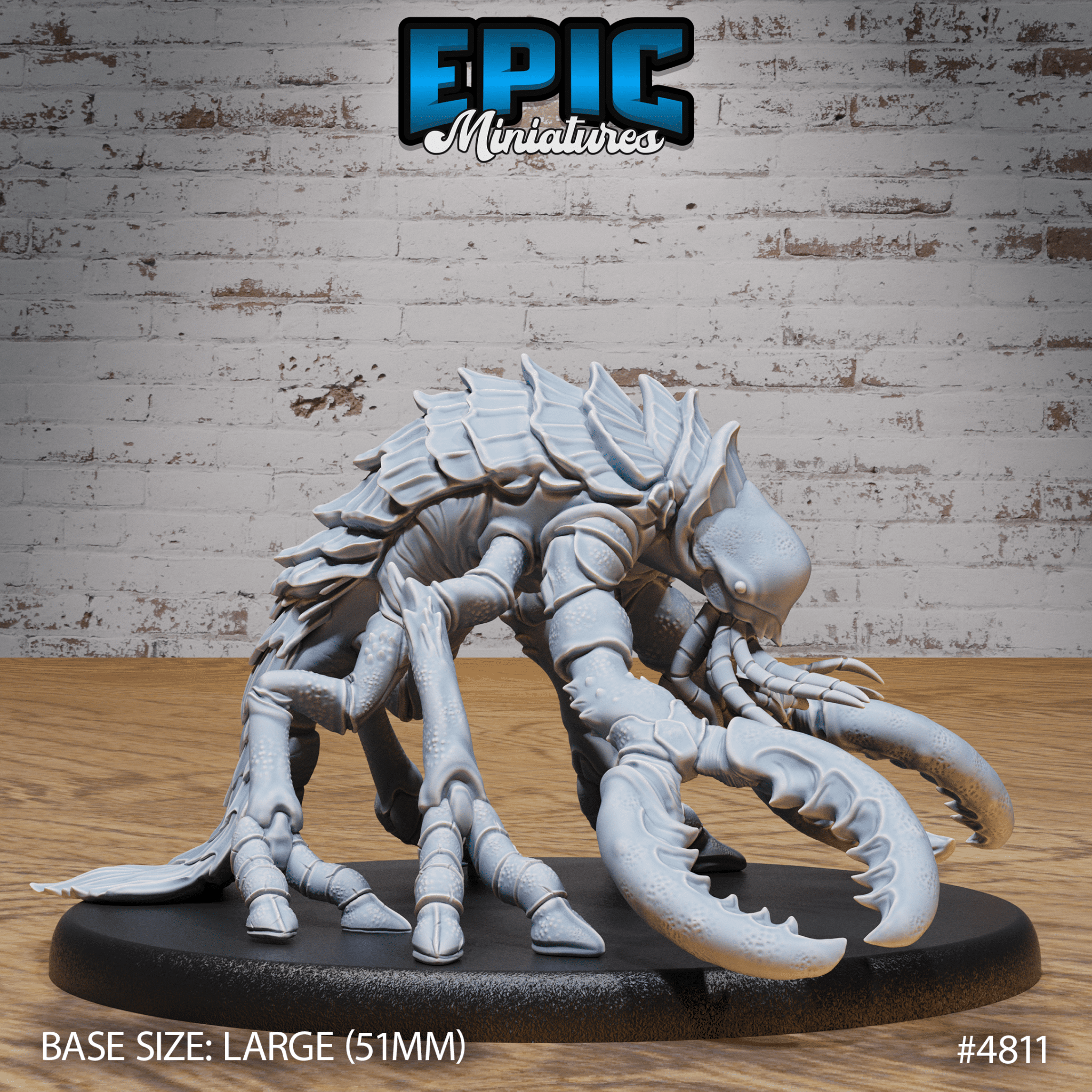 Chuul 4811 - 4813 by Epic Miniatures - Mysterious Ocean | DnD Tabletop Miniatures | Buy Online from The Home Crafters