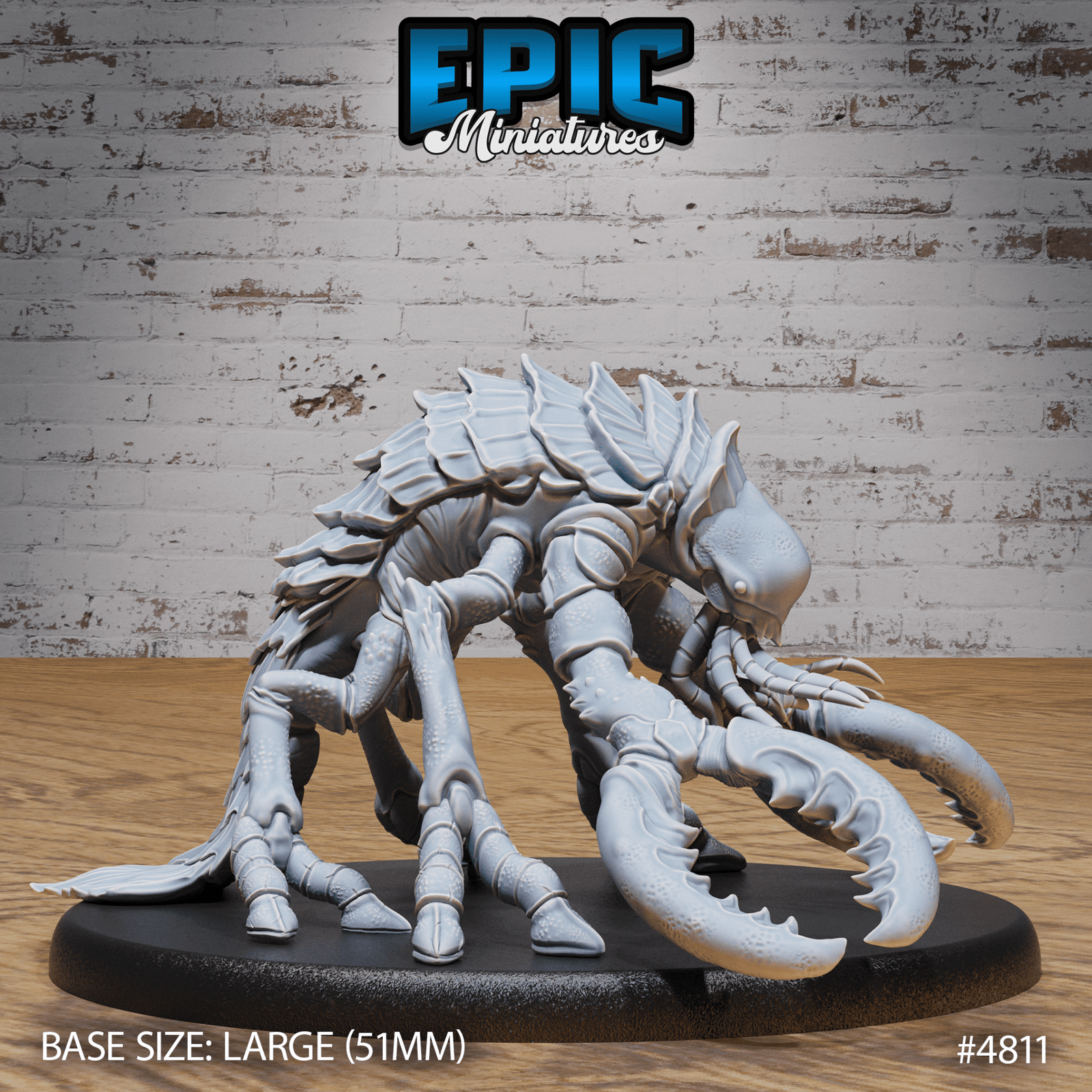 Chuul 4811 - 4813 by Epic Miniatures - Mysterious Ocean | DnD Tabletop Miniatures | Buy Online from The Home Crafters