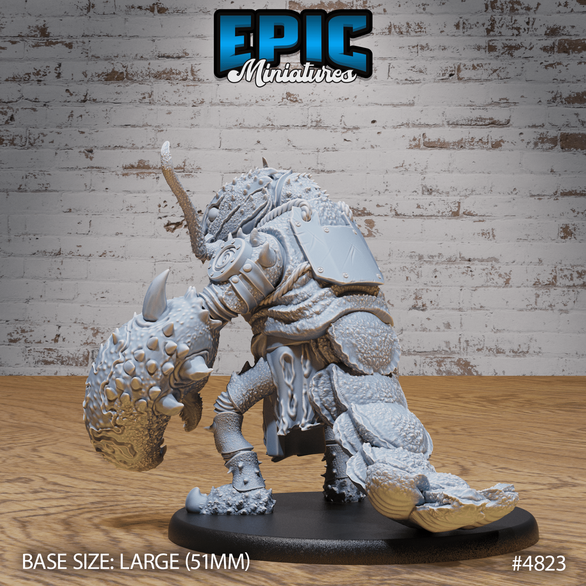 Lobster Folk Warrior 4823 - 4825 by Epic Miniatures - Mysterious Ocean | DnD Tabletop Miniatures (28mm Scale) | Buy Online from The Home Crafters