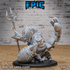 Lobster Folk Warrior 4823 - 4825 by Epic Miniatures - Mysterious Ocean | DnD Tabletop Miniatures (28mm Scale) | Buy Online from The Home Crafters