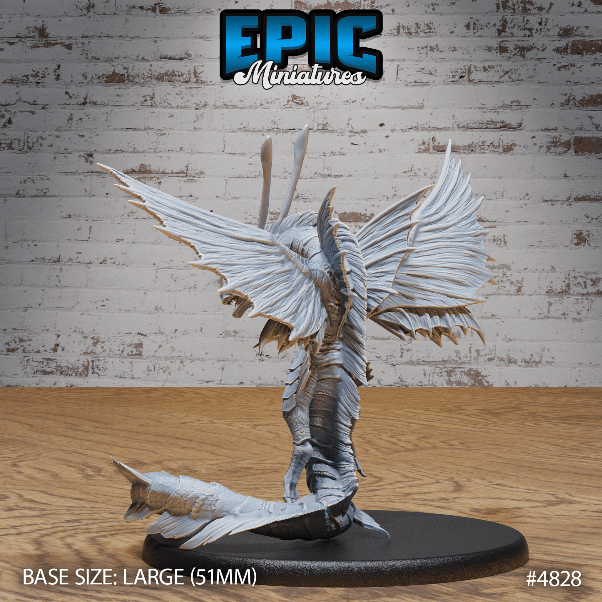 Ocean Wyvern 4828 - 4830 by Epic Miniatures - Mysterious Ocean | DnD Tabletop Miniatures (28mm Scale) | Buy Online from The Home Crafters