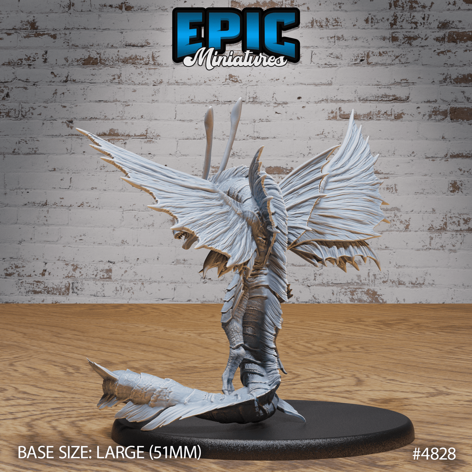 Ocean Wyvern 4828 - 4830 by Epic Miniatures - Mysterious Ocean | DnD Tabletop Miniatures (28mm Scale) | Buy Online from The Home Crafters