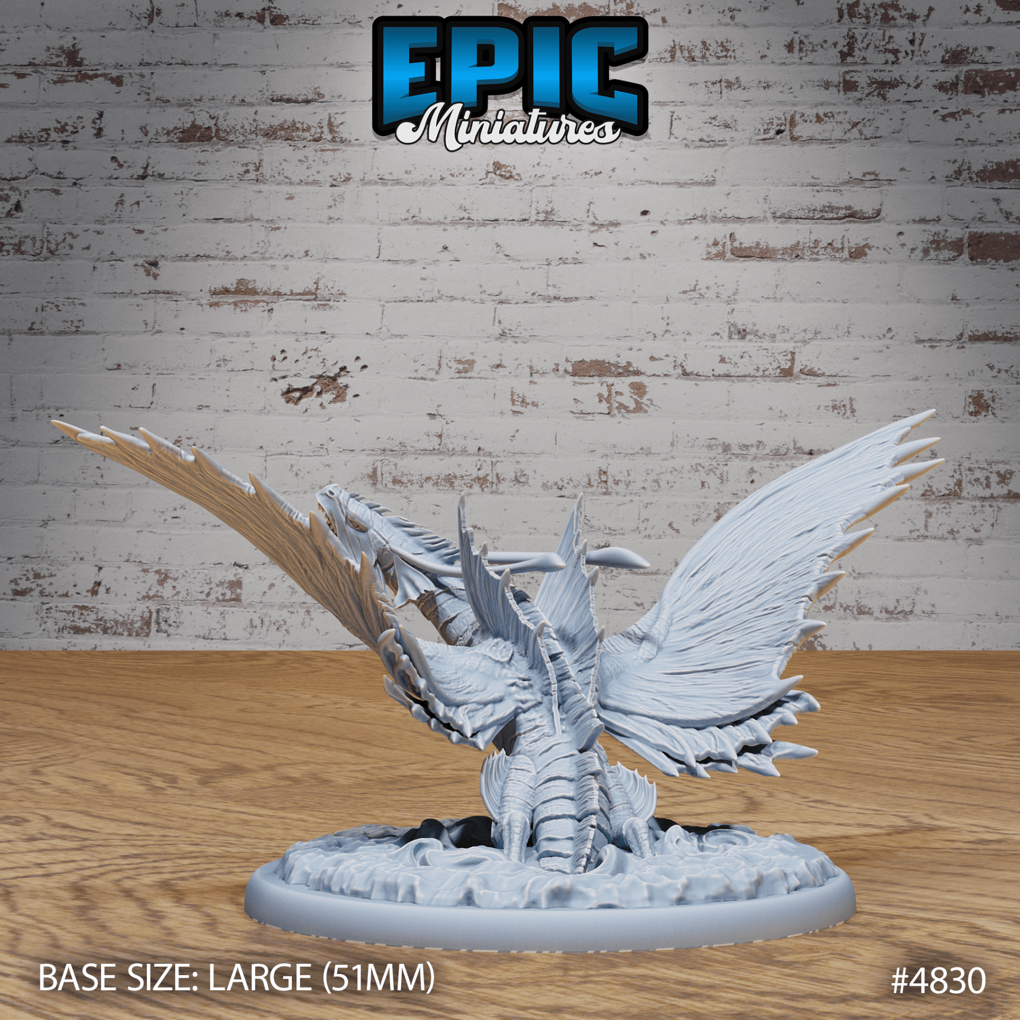 Ocean Wyvern 4828 - 4830 by Epic Miniatures - Mysterious Ocean | DnD Tabletop Miniatures (28mm Scale) | Buy Online from The Home Crafters