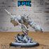 Water Elemental Guard 4839 - 4841 by Epic Miniatures | 28mm Scale D&D Tabletop Miniature | Buy Online from The Home Crafters