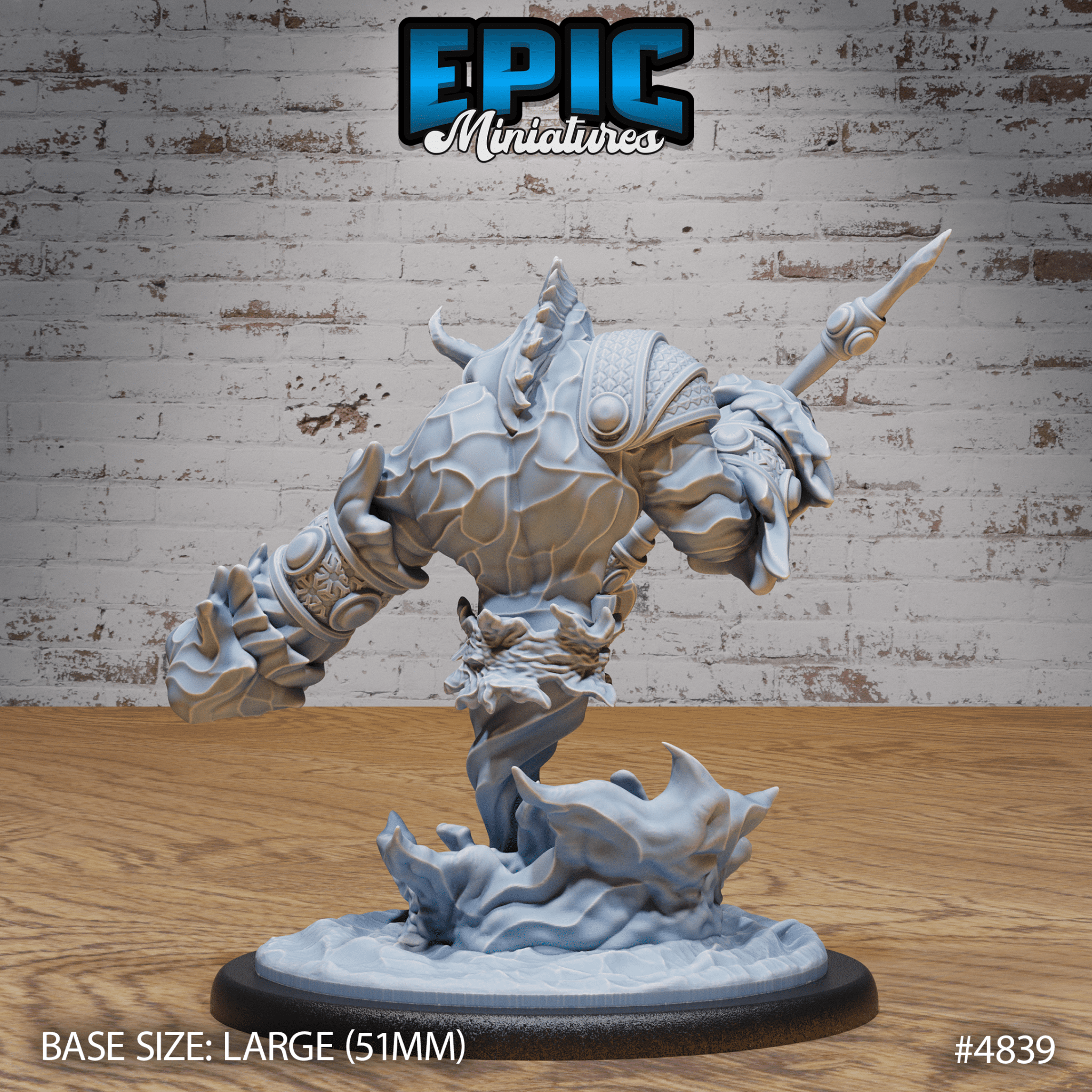 Water Elemental Guard 4839 - 4841 by Epic Miniatures | 28mm Scale D&D Tabletop Miniature | Buy Online from The Home Crafters